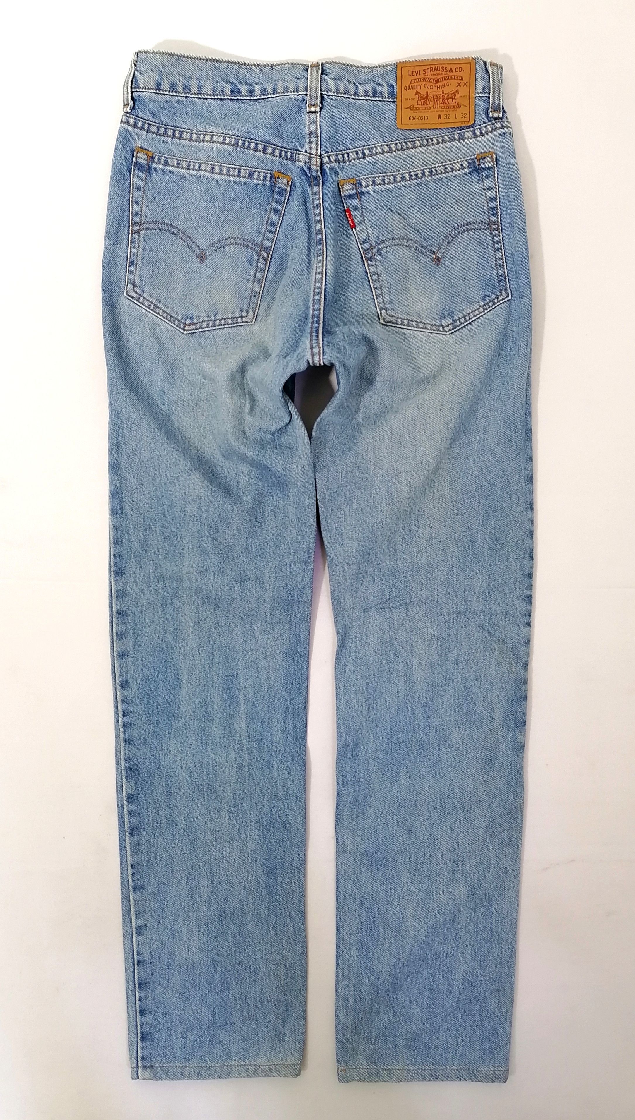 Levi's × Levi's Vintage Clothing 606 - 0217 Levi's Strauss Denim Jeans Size US 31 - 2 Thumbnail