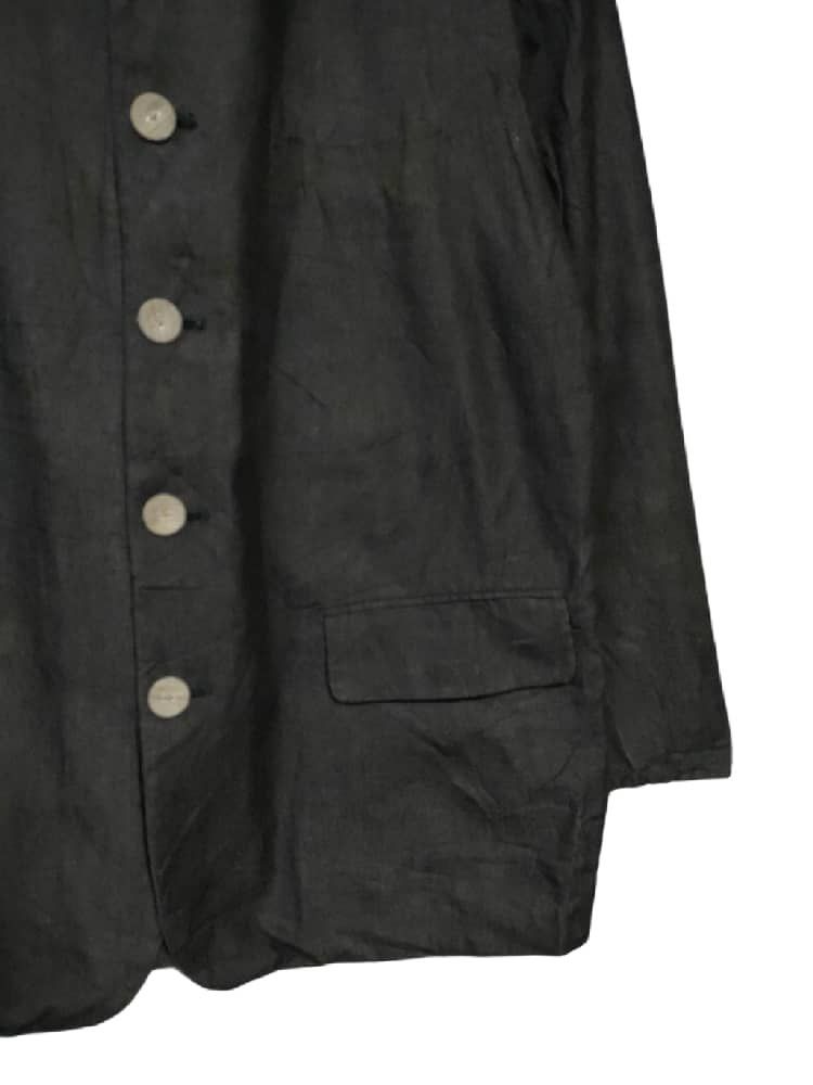 Comme des Garcons Homme Plus 🔥HOT ITEM CdGH PLUS INDIGO DENIM Y NECK Size US M / EU 48-50 / 2 - 4 Thumbnail