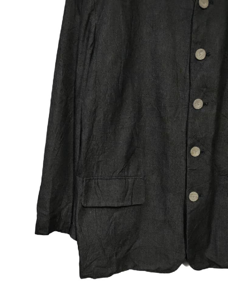 Comme des Garcons Homme Plus 🔥HOT ITEM CdGH PLUS INDIGO DENIM Y NECK Size US M / EU 48-50 / 2 - 7 Thumbnail