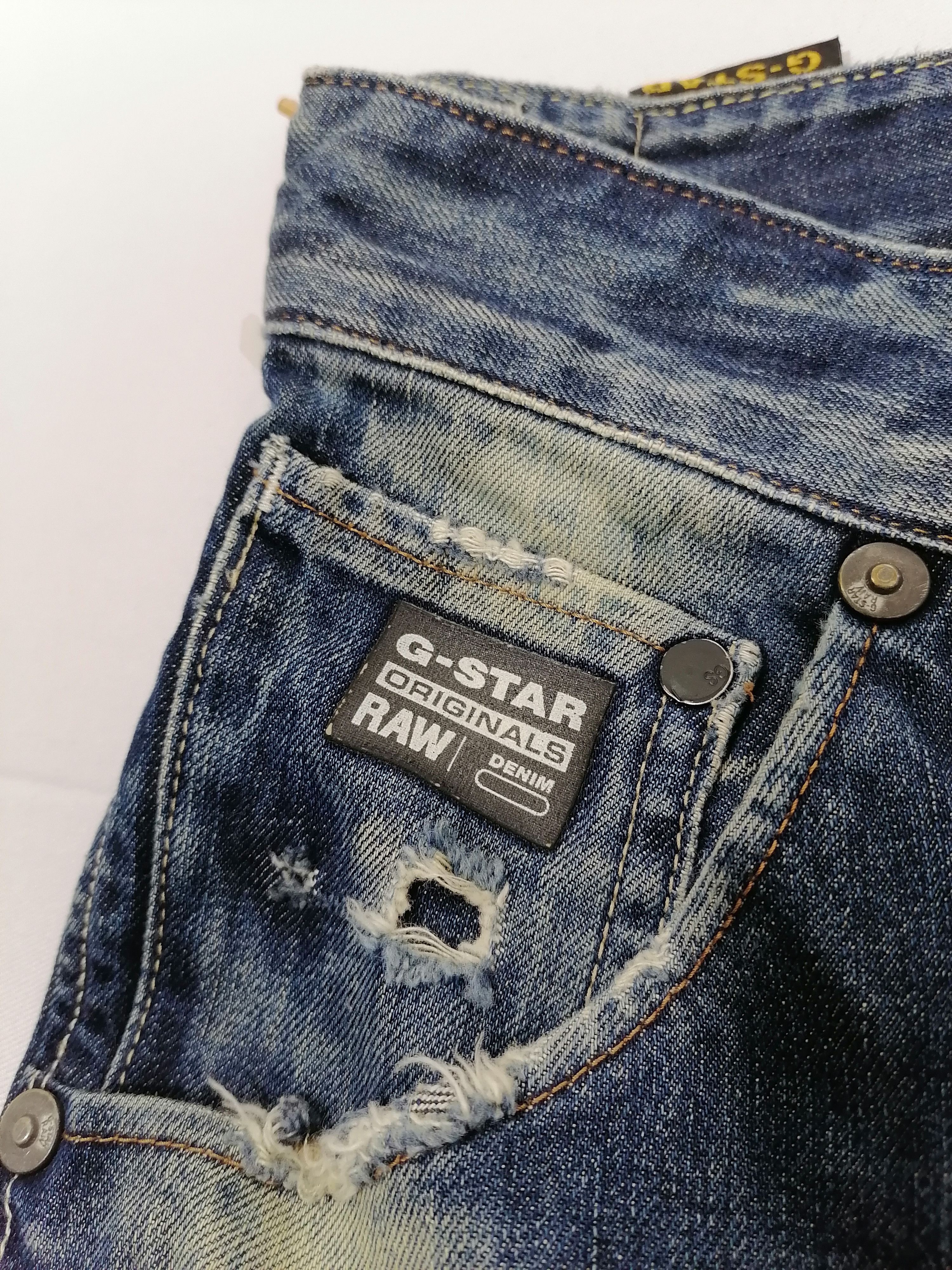 G-Star G-Star Raw 330 Denim Jeans Size US 31 - 8 Thumbnail