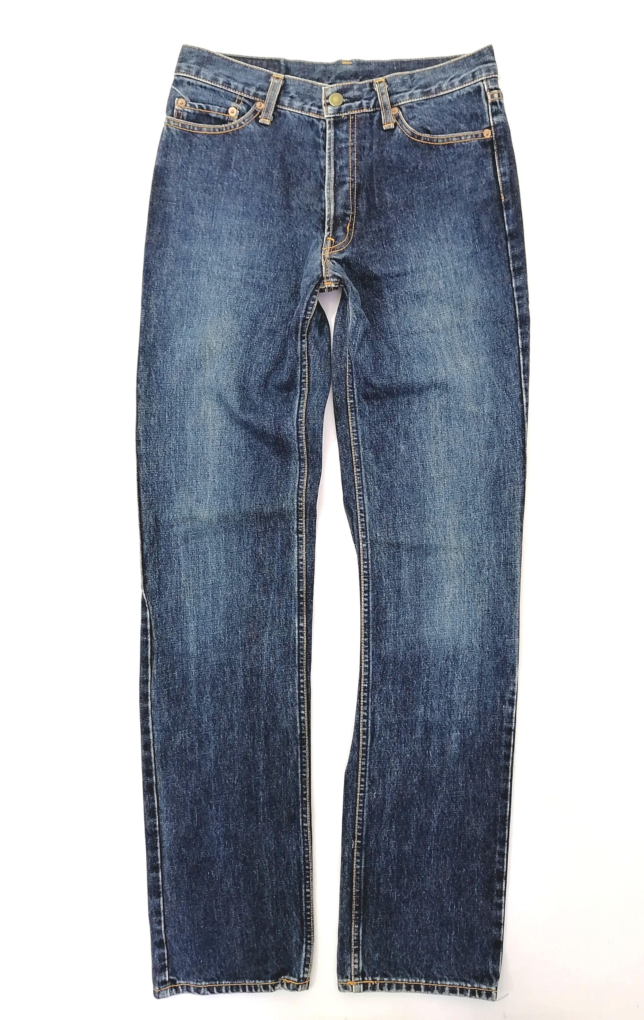 Japanese Brand O.Z.O.C Fly Button Denim Jeans Size US 31 - 1 Thumbnail