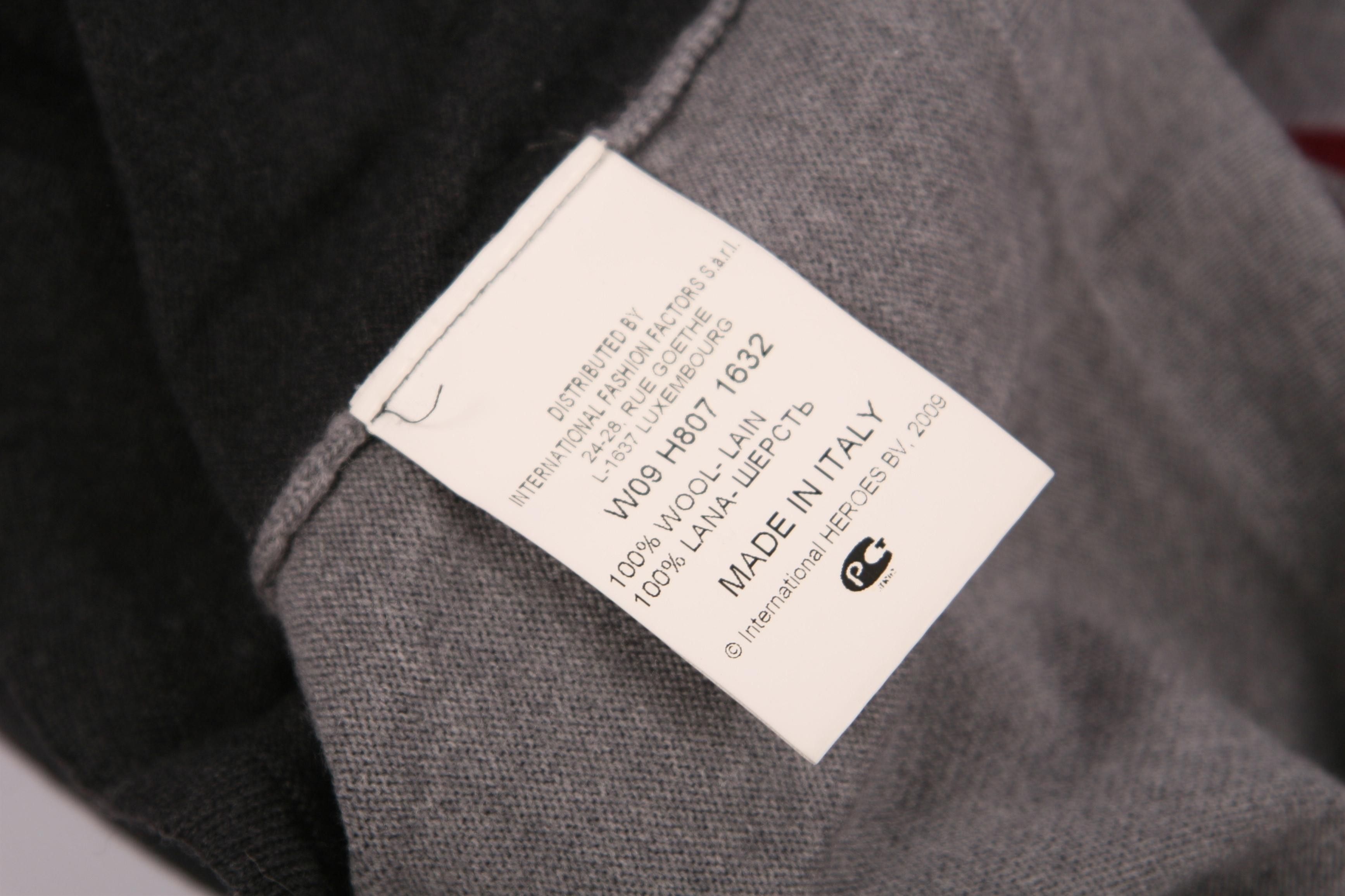 Dirk Bikkembergs 💥Dirk Bikkembergs Sport Couture Wool Knit Vest Size US XS / EU 42 / 0 - 7 Thumbnail