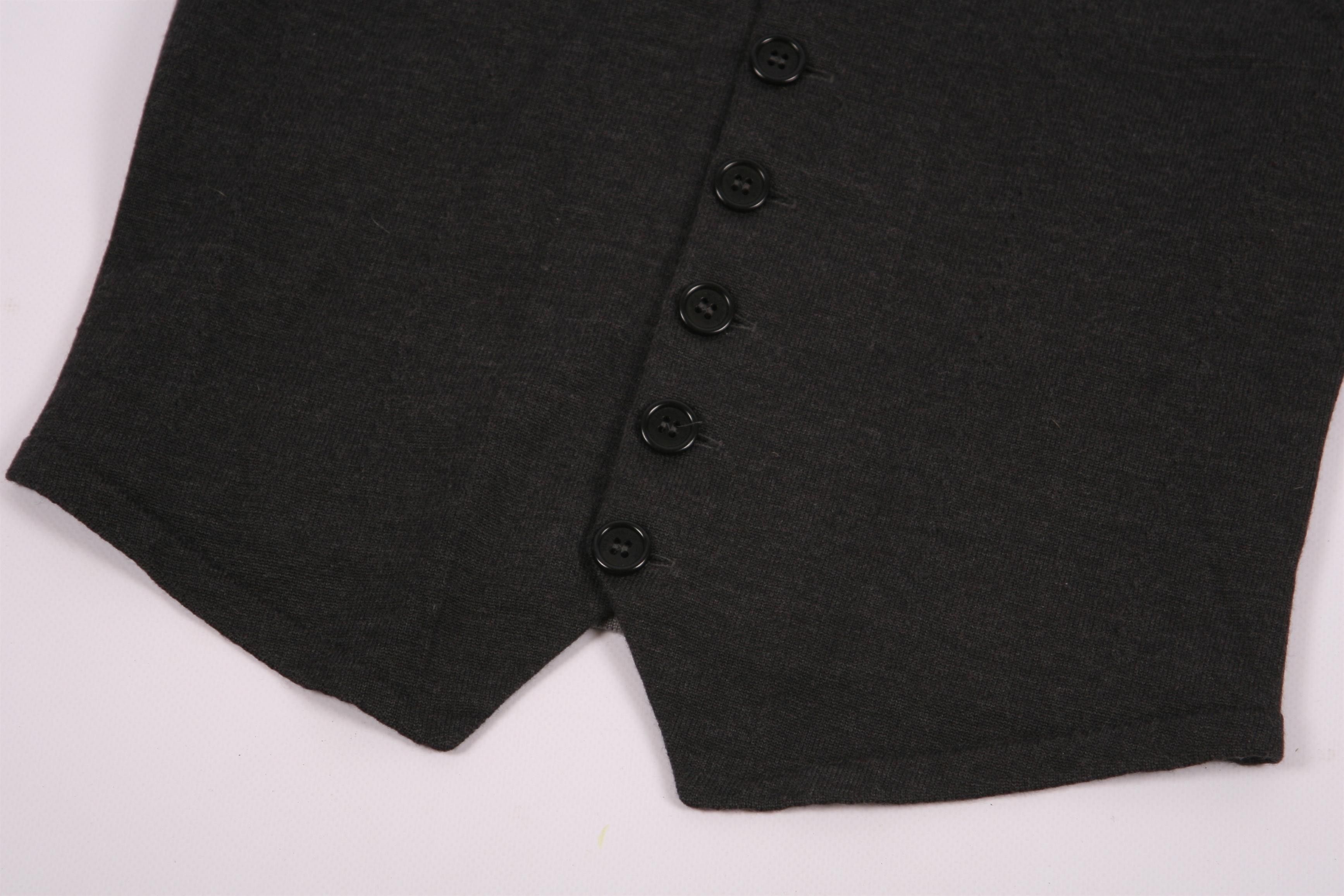 Dirk Bikkembergs 💥Dirk Bikkembergs Sport Couture Wool Knit Vest Size US XS / EU 42 / 0 - 4 Thumbnail