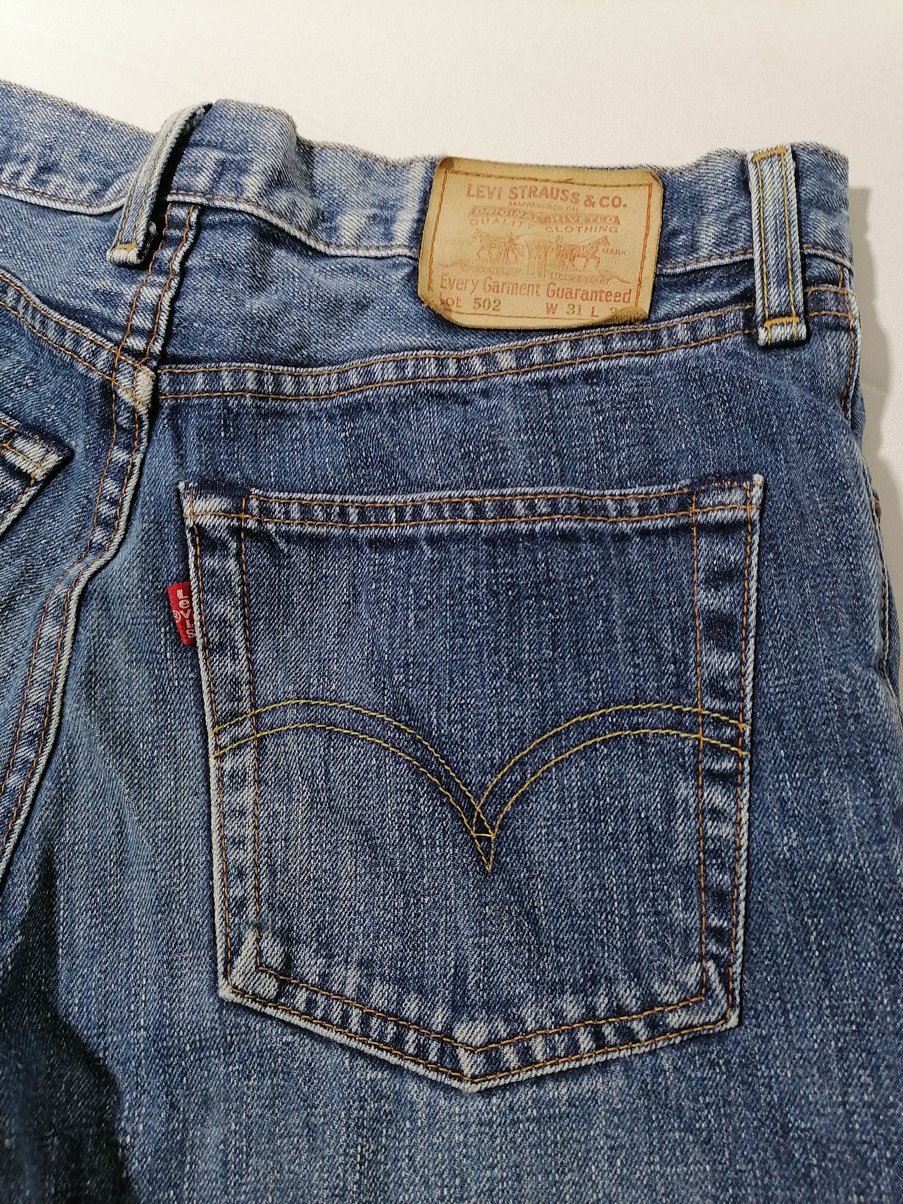 Japanese Brand × Levi's × Levi's Vintage Clothing 502 Levi's Strauss Denim Jeans Size US 30 / EU 46 - 5 Thumbnail