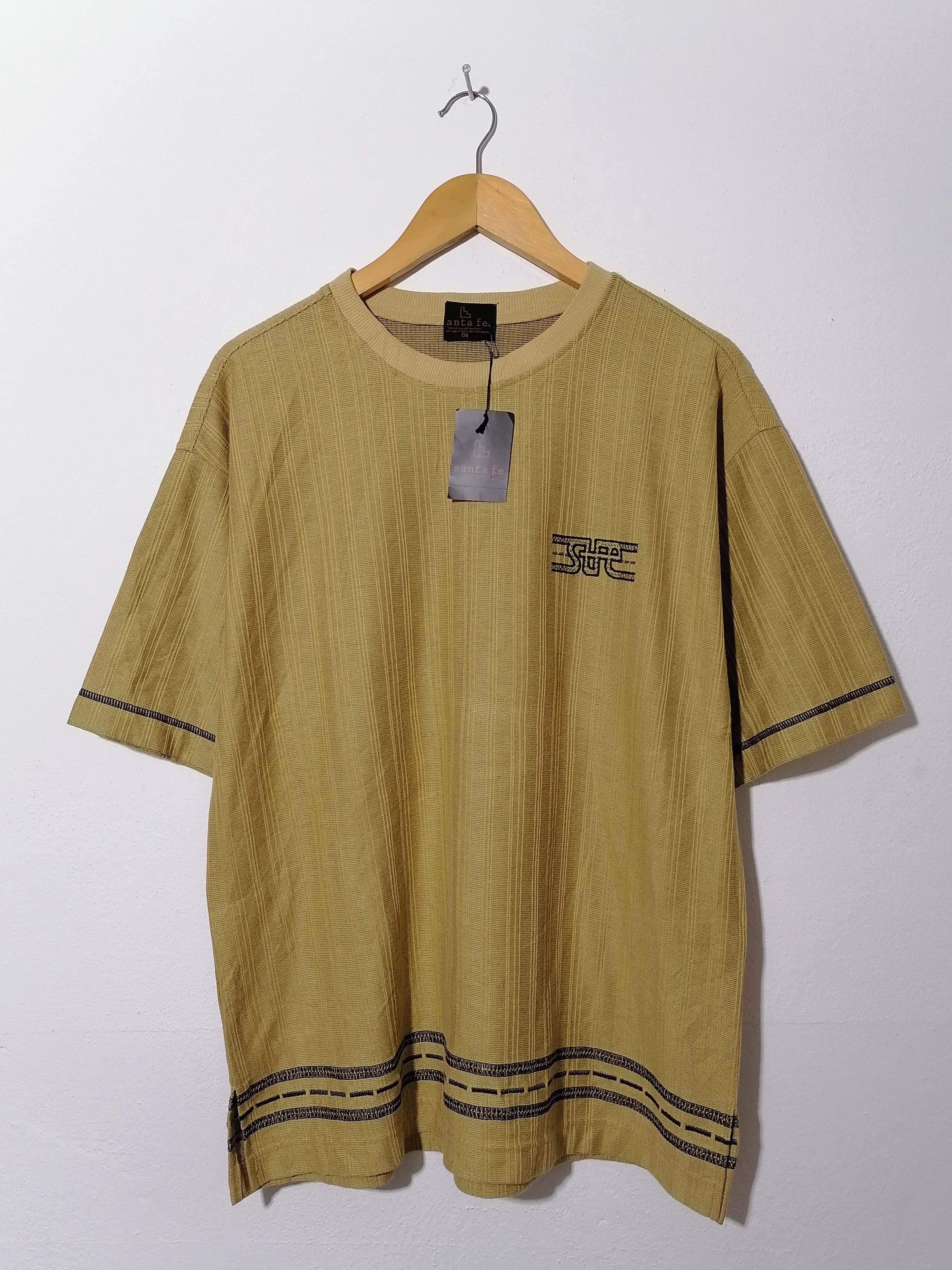 Japanese Brand Santafe Embroidered Tee Size US L / EU 52-54 / 3 - 1 Thumbnail