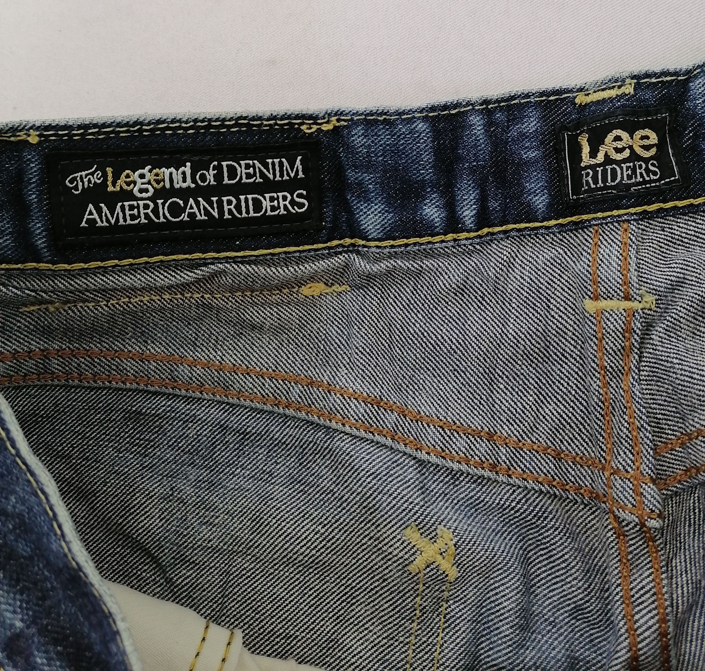 Japanese Brand × Lee Lee Riders Denim Jeans Size US 33 - 5 Thumbnail
