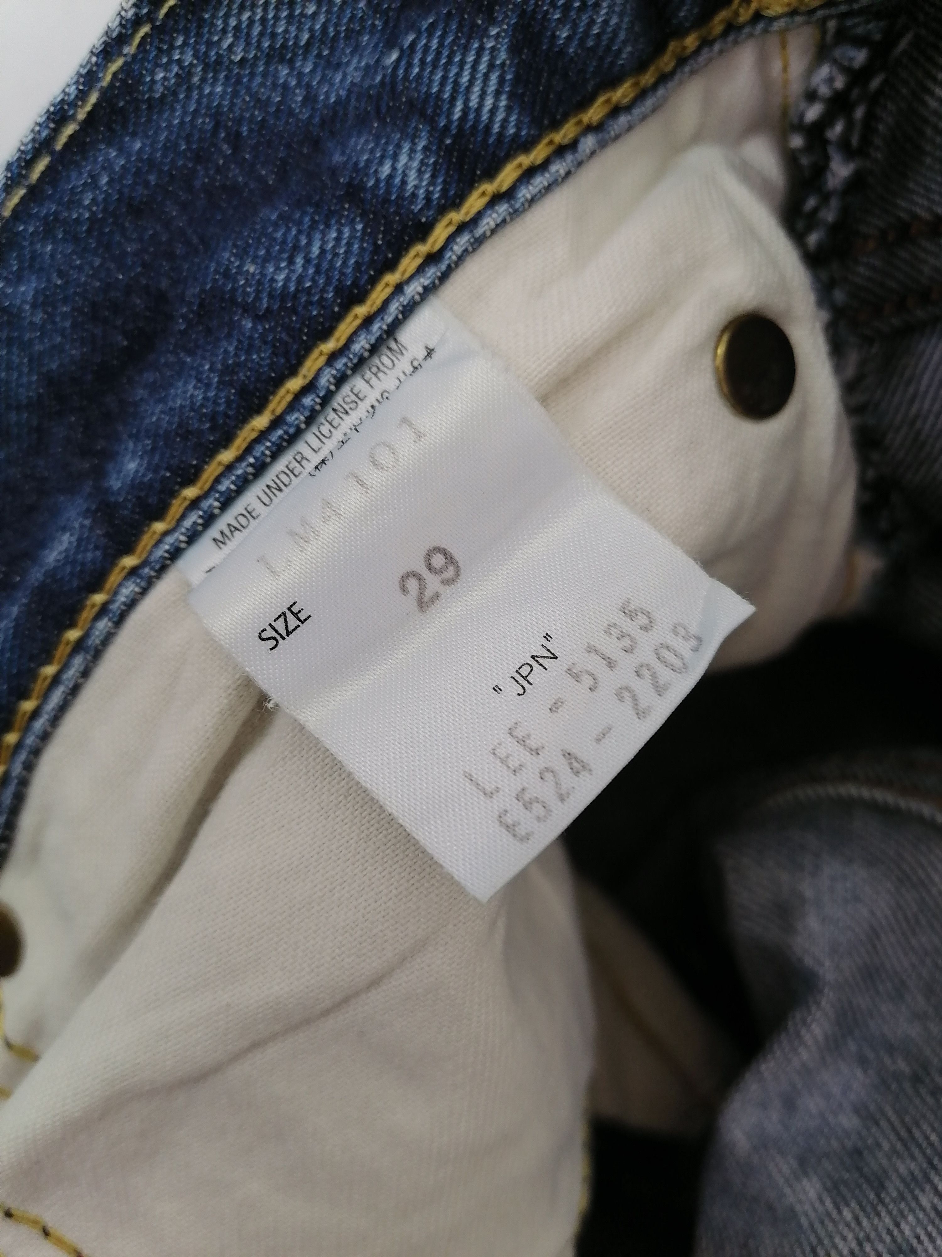Japanese Brand × Lee Lee Riders Denim Jeans Size US 33 - 6 Thumbnail