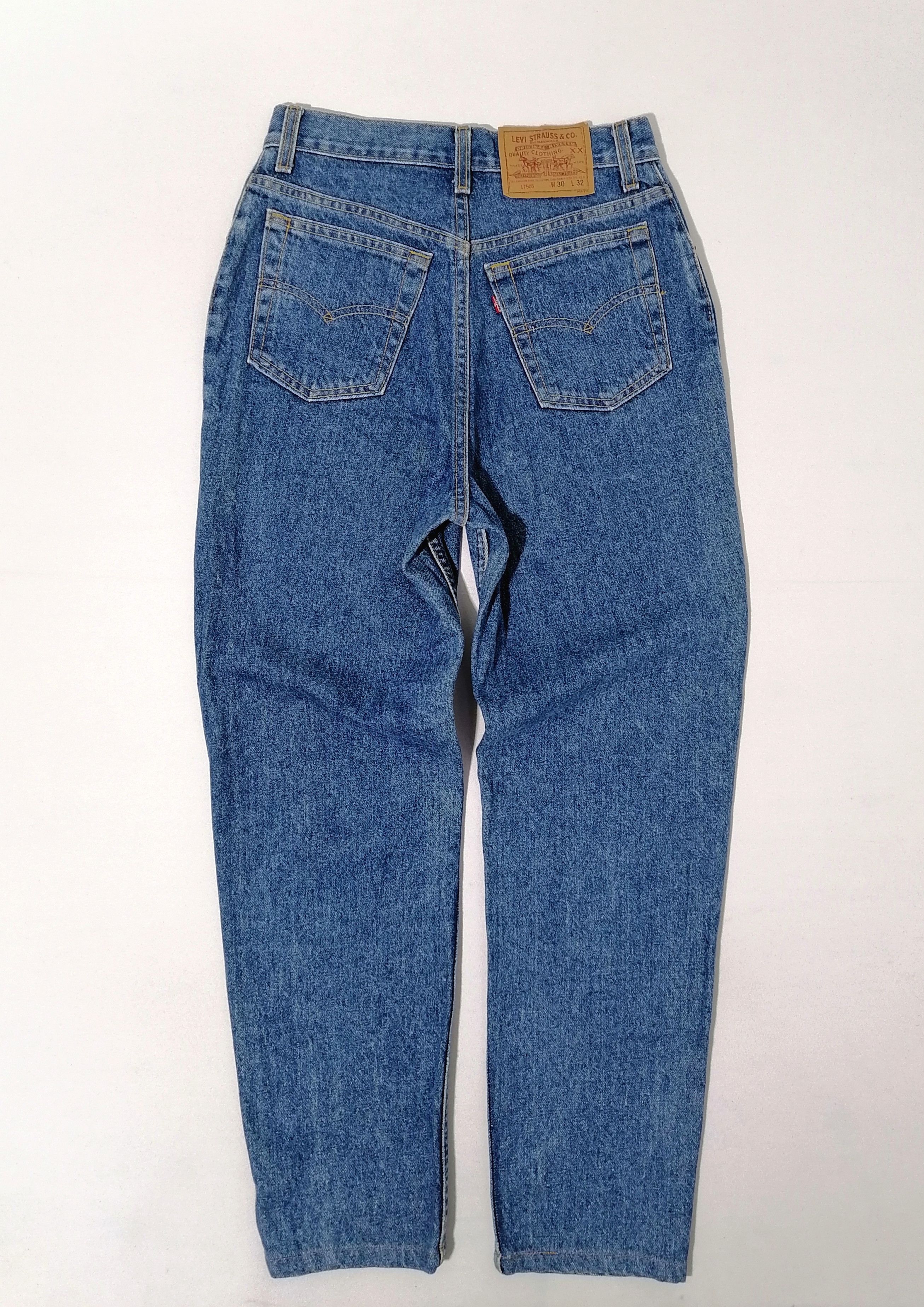 Levi's × Levi's Vintage Clothing Levi's Strauss 17505 Small Waist Denim Jeans Size US 26 / EU 42 - 3 Thumbnail