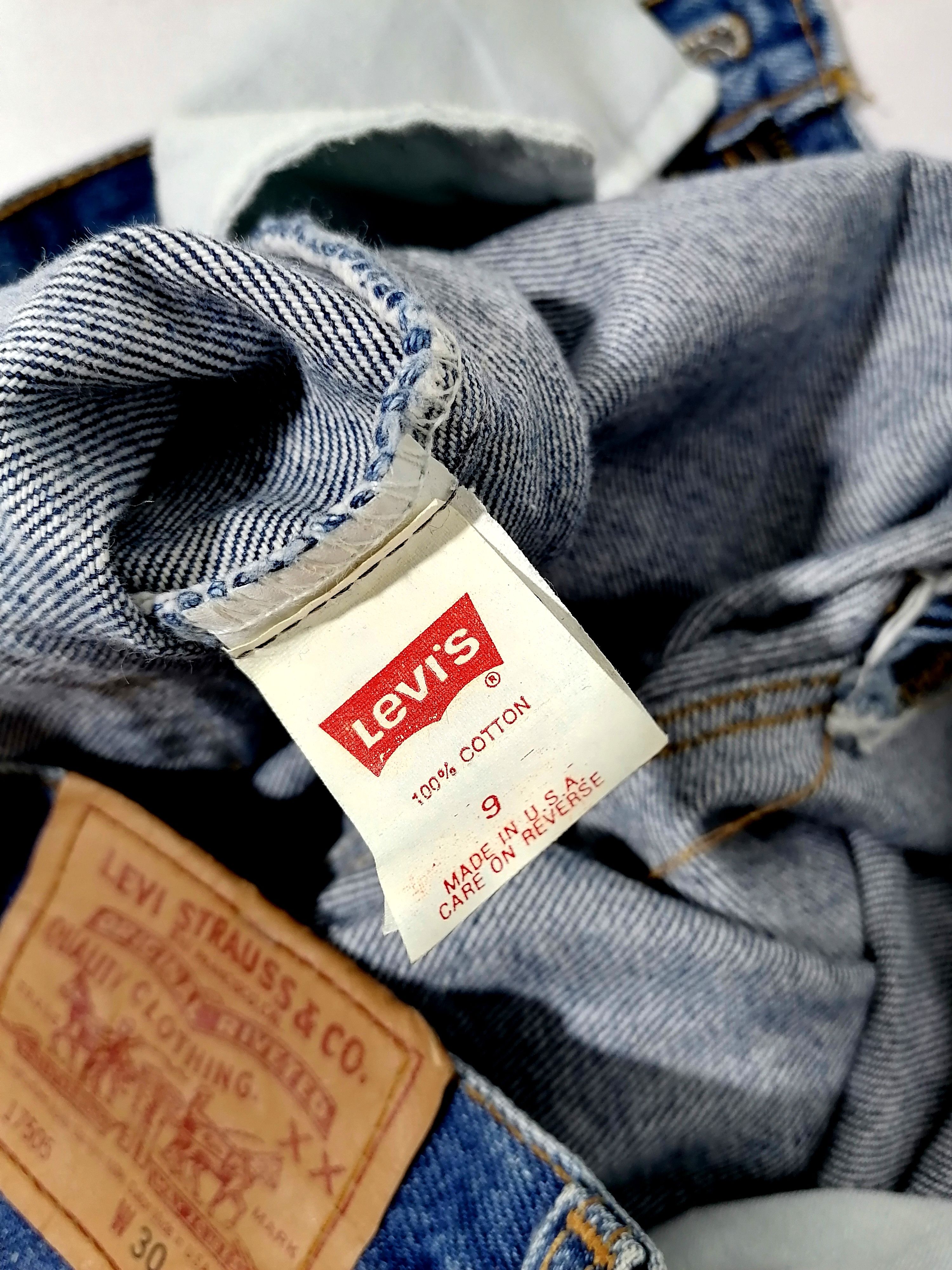 Levi's × Levi's Vintage Clothing Levi's Strauss 17505 Small Waist Denim Jeans Size US 26 / EU 42 - 7 Thumbnail