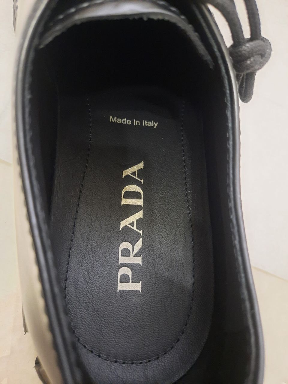 Prada Wheel Tire Lug Sole Derby Size US 8.5 / EU 41-42 - 8 Thumbnail