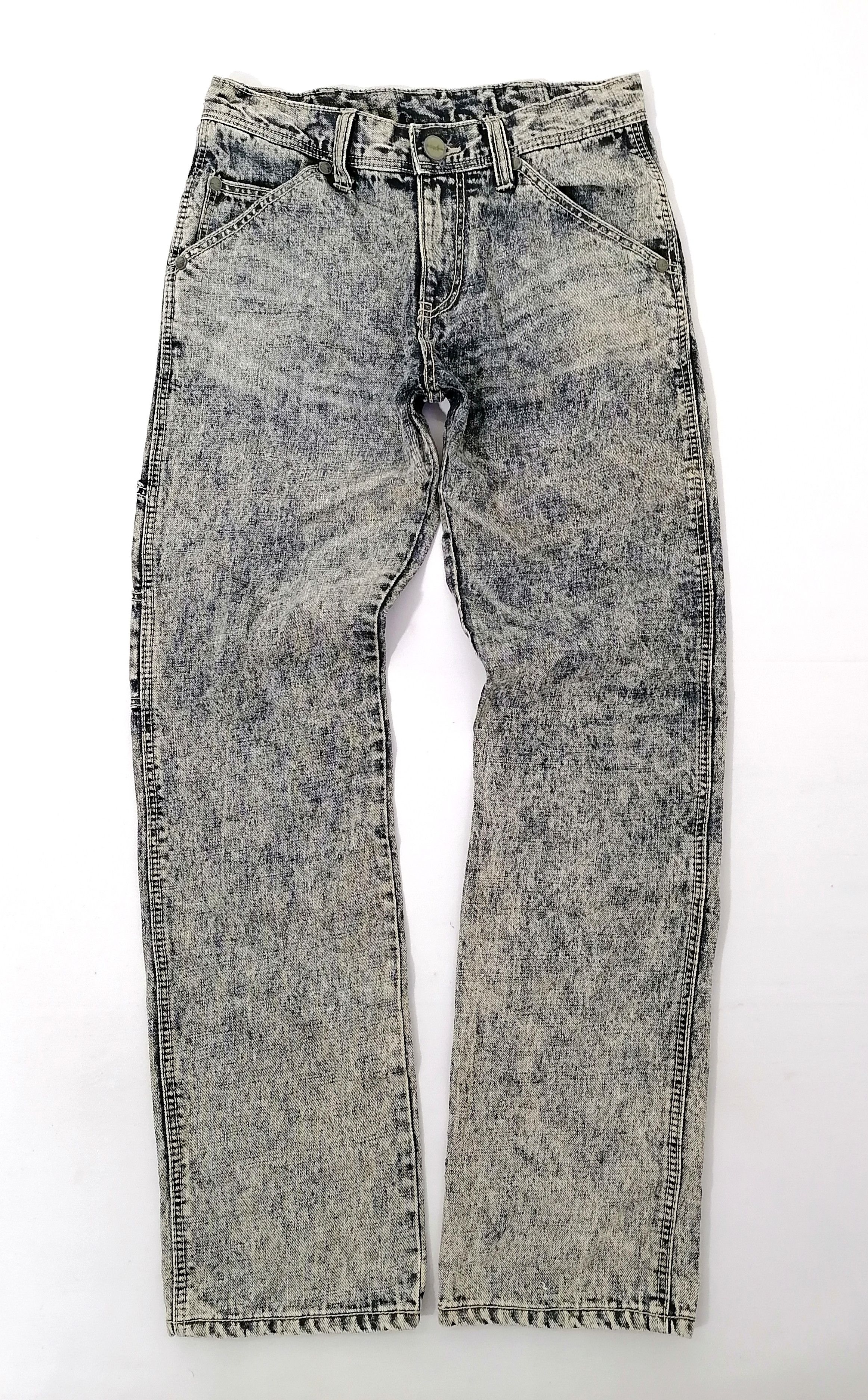 Japanese Brand Army Of No Acid Wash Denim Jeans Size US 32 / EU 48 - 1 Thumbnail