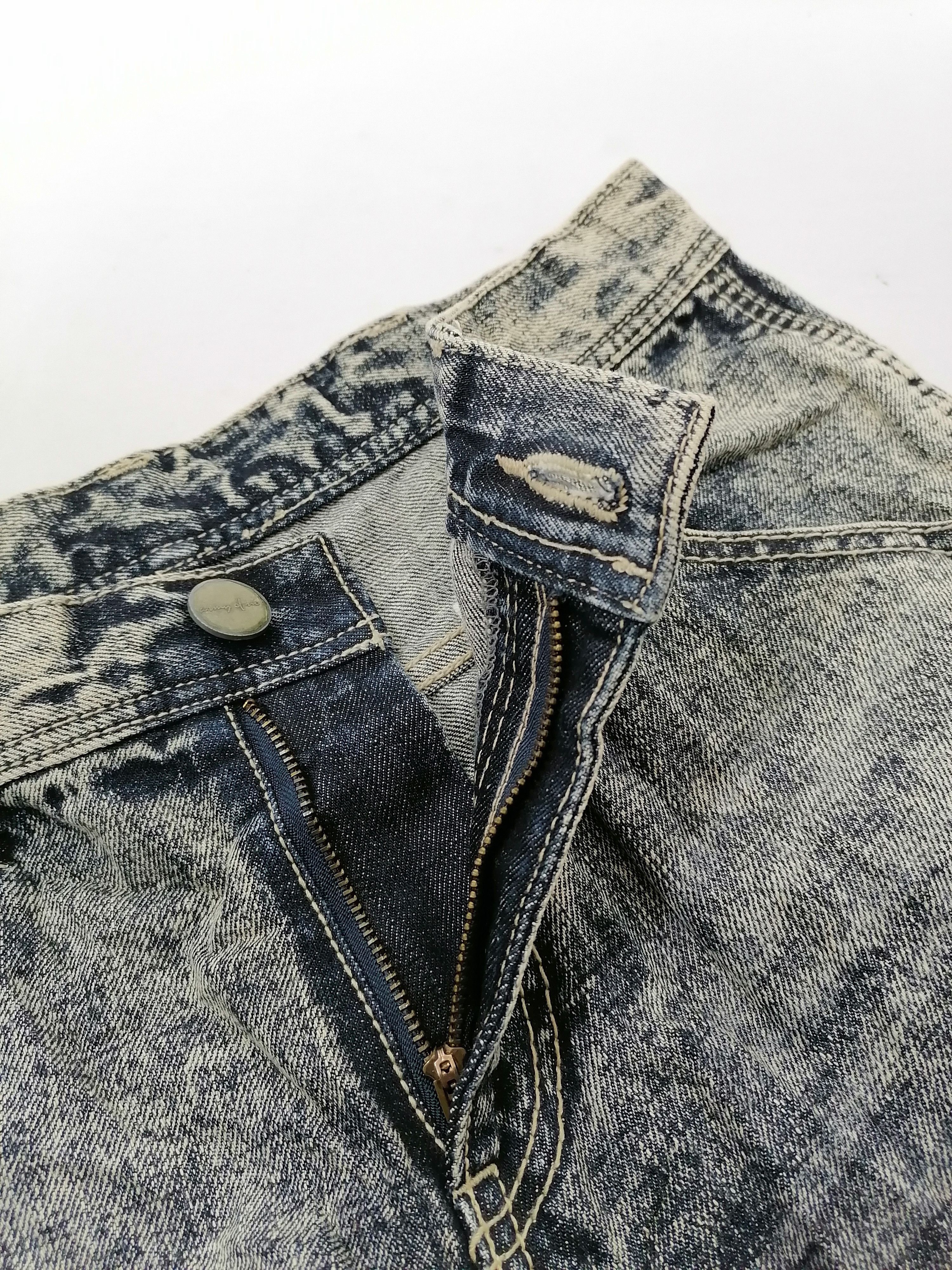 Japanese Brand Army Of No Acid Wash Denim Jeans Size US 32 / EU 48 - 4 Thumbnail