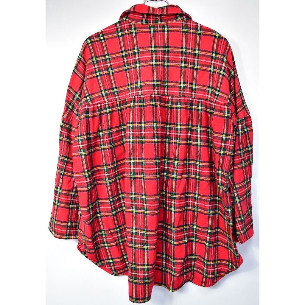 Japanese Brand × Nepenthes AiE wide pullover checker shirt 29098 - 857 91 Size US M / EU 48-50 / 2 - 2 Thumbnail