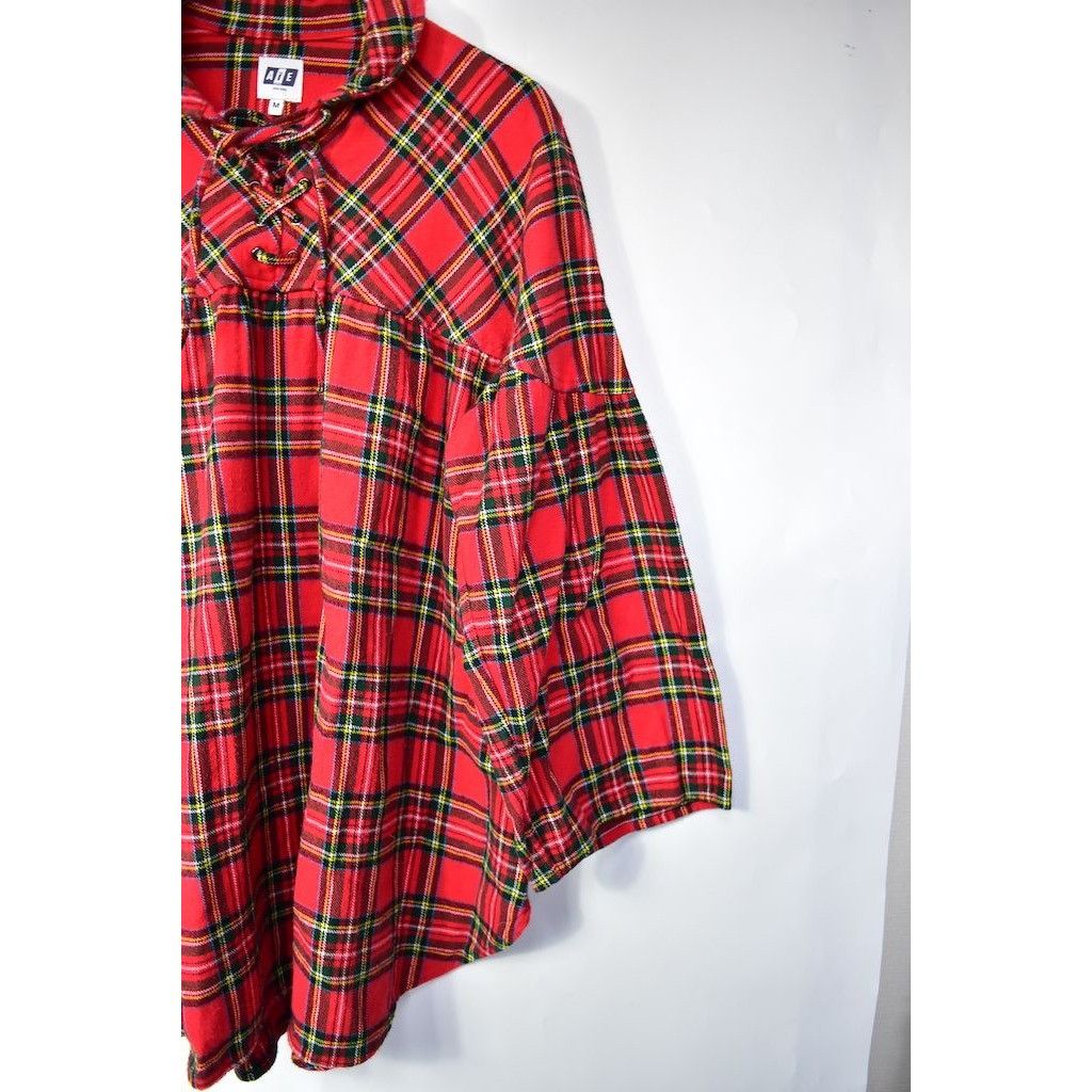 Japanese Brand × Nepenthes AiE wide pullover checker shirt 29098 - 857 91 Size US M / EU 48-50 / 2 - 8 Thumbnail