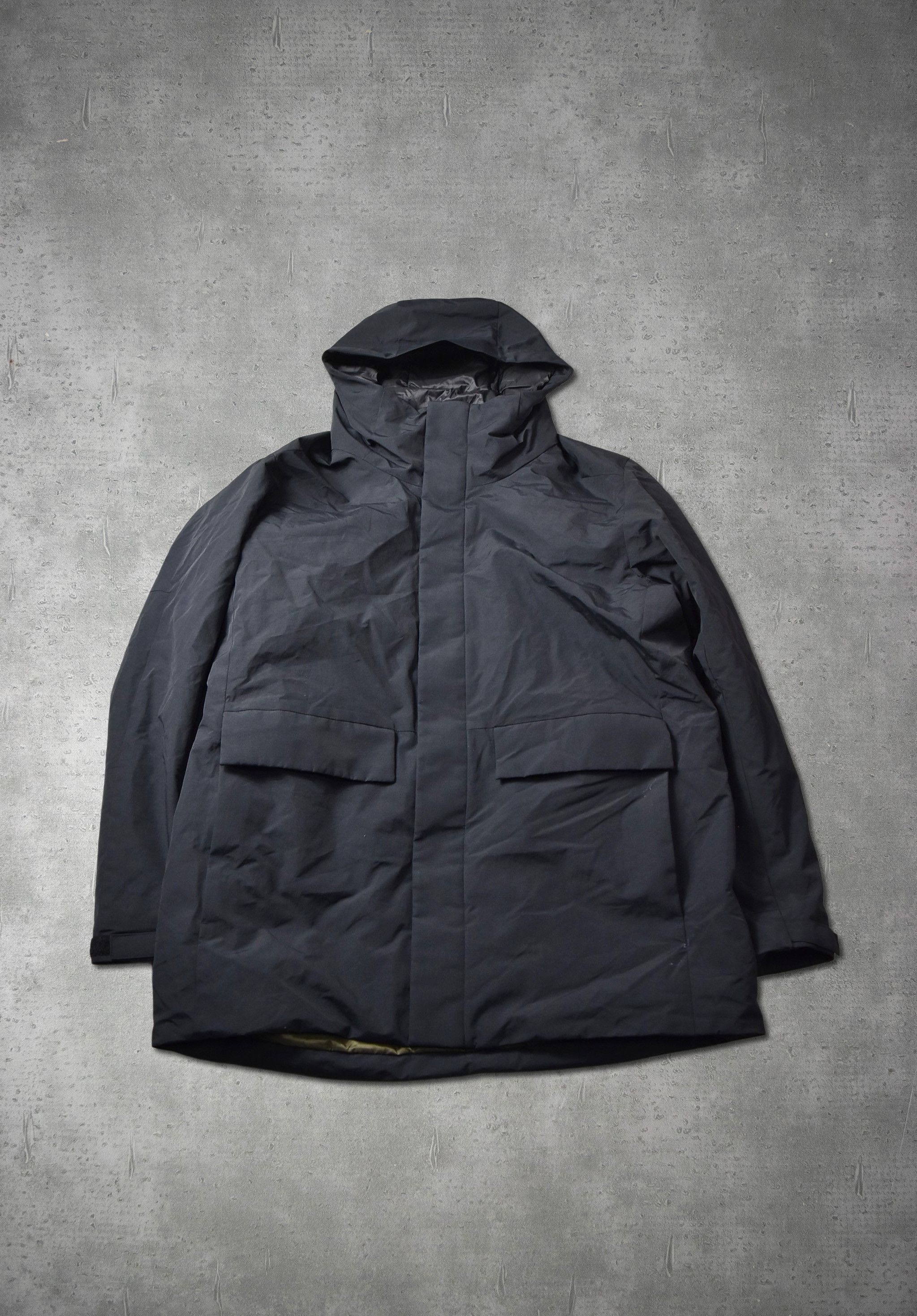 Uniqlo × Vintage hooded nylon coat mountain jacket 29099 - 857 75 Size US XL / EU 56 / 4 - 1 Thumbnail