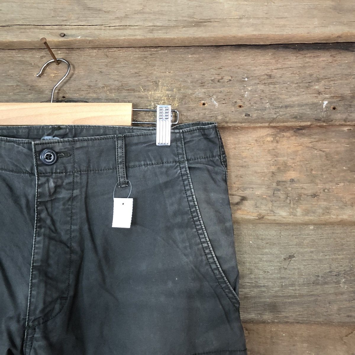 Faded Glory DLL Old Navy faded Black Cargo Multipocket Pants #1535 Size US 31 - 7 Thumbnail