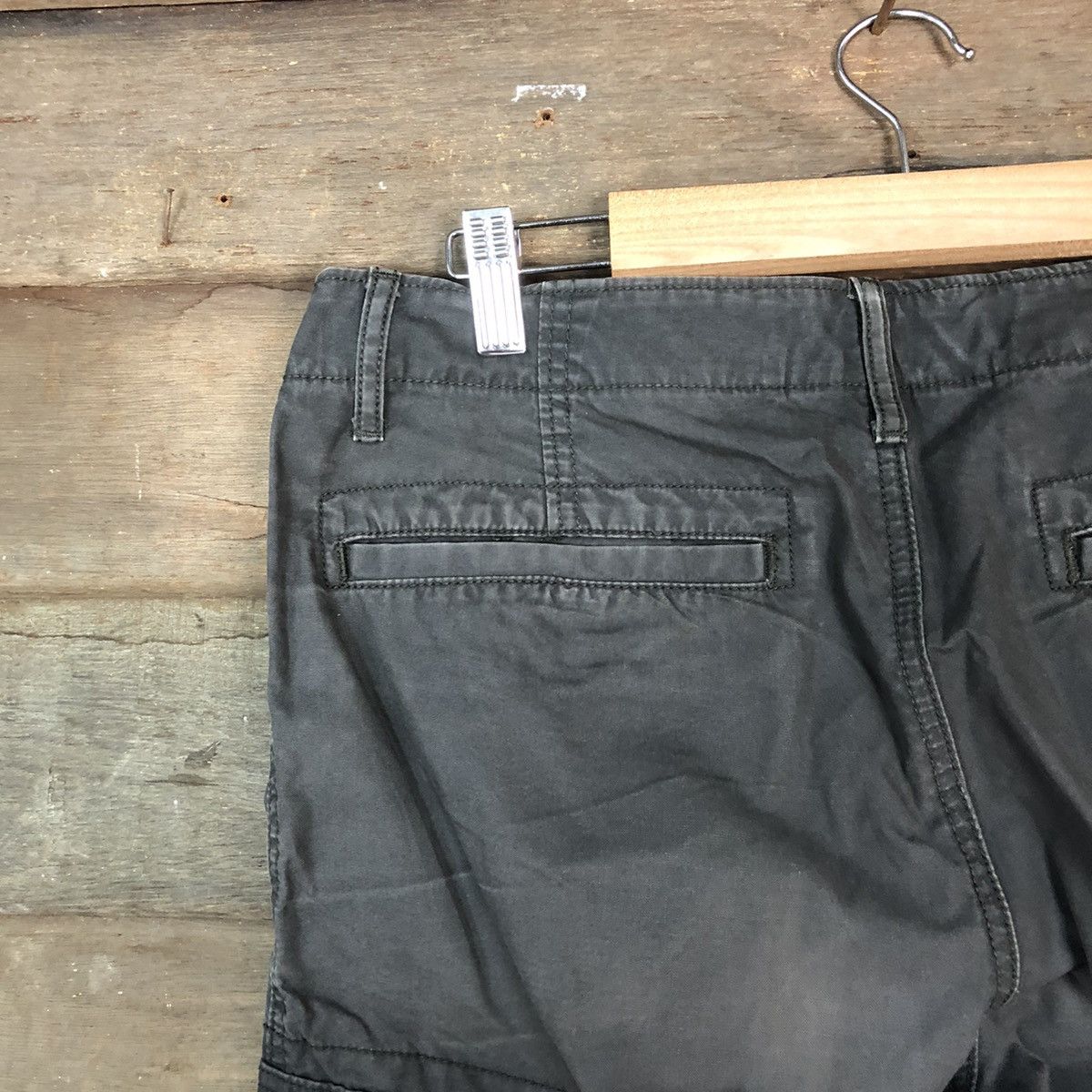 Faded Glory DLL Old Navy faded Black Cargo Multipocket Pants #1535 Size US 31 - 12 Thumbnail