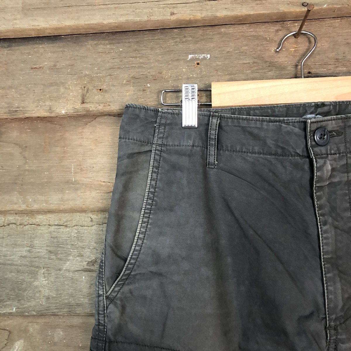 Faded Glory DLL Old Navy faded Black Cargo Multipocket Pants #1535 Size US 31 - 6 Thumbnail