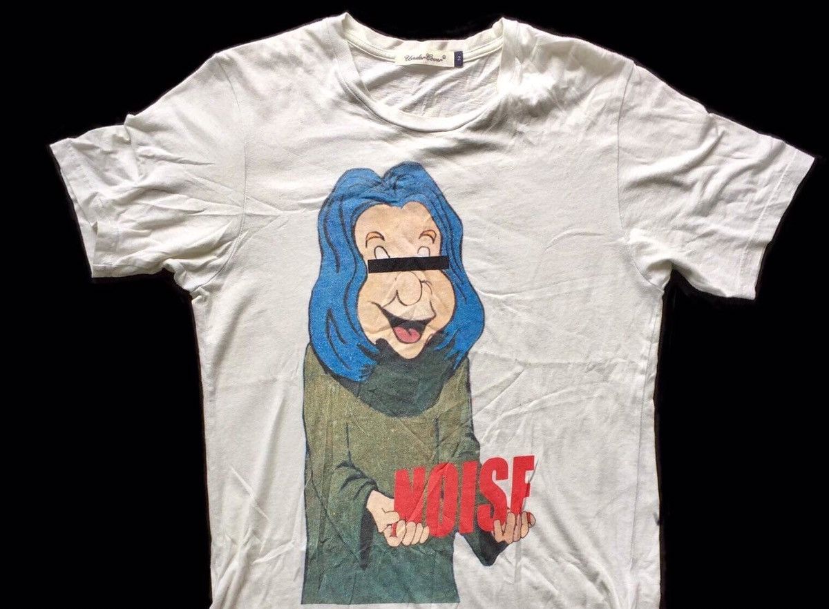 image of Undercover Death Pop T Shirt in Pale Mint, Men's (Size Medium)