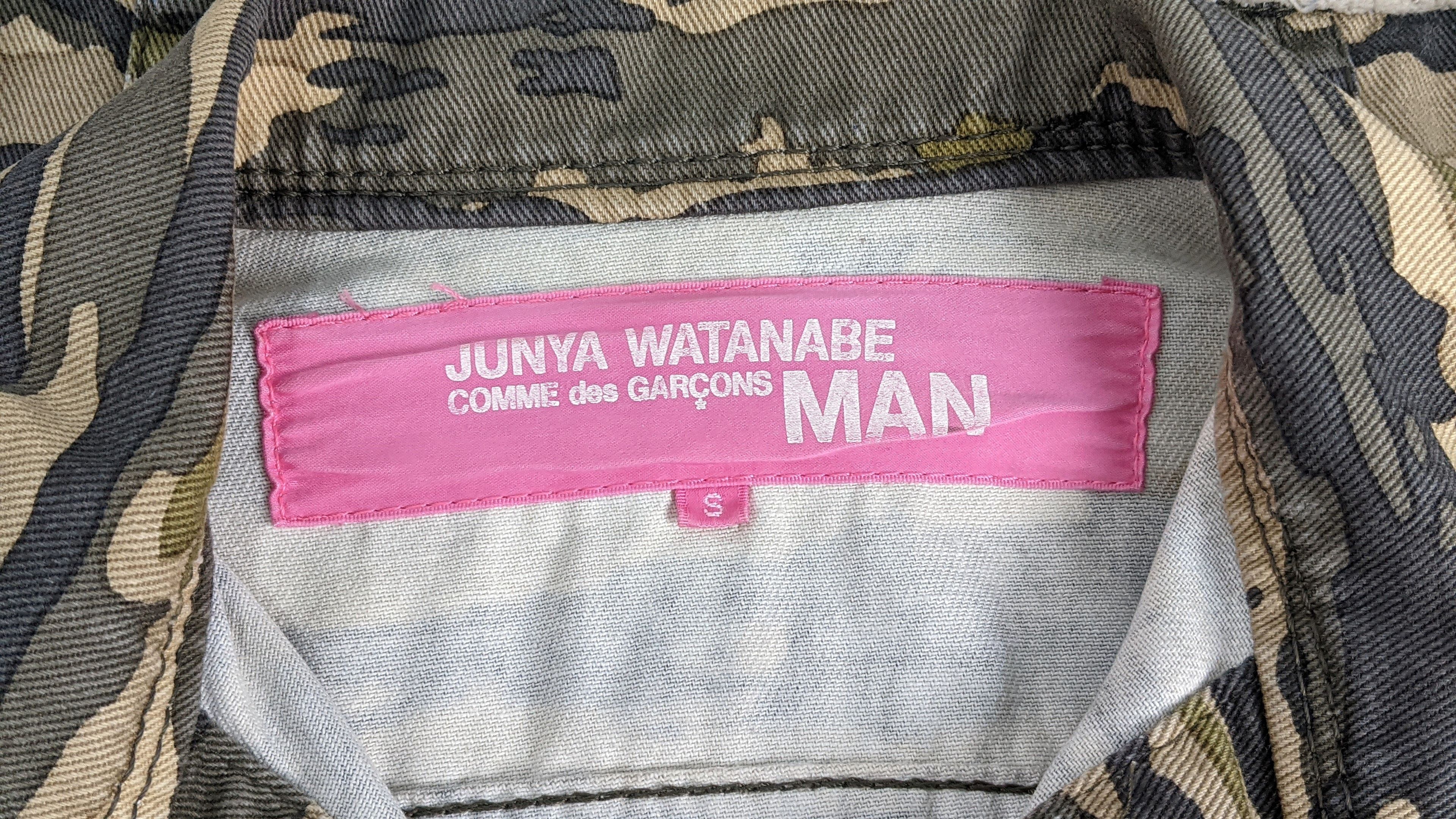 Comme des Garcons Junya Watanabe Comme des Garcons Camo Military Jacket Size S / US 4 / IT 40 - 4 Thumbnail