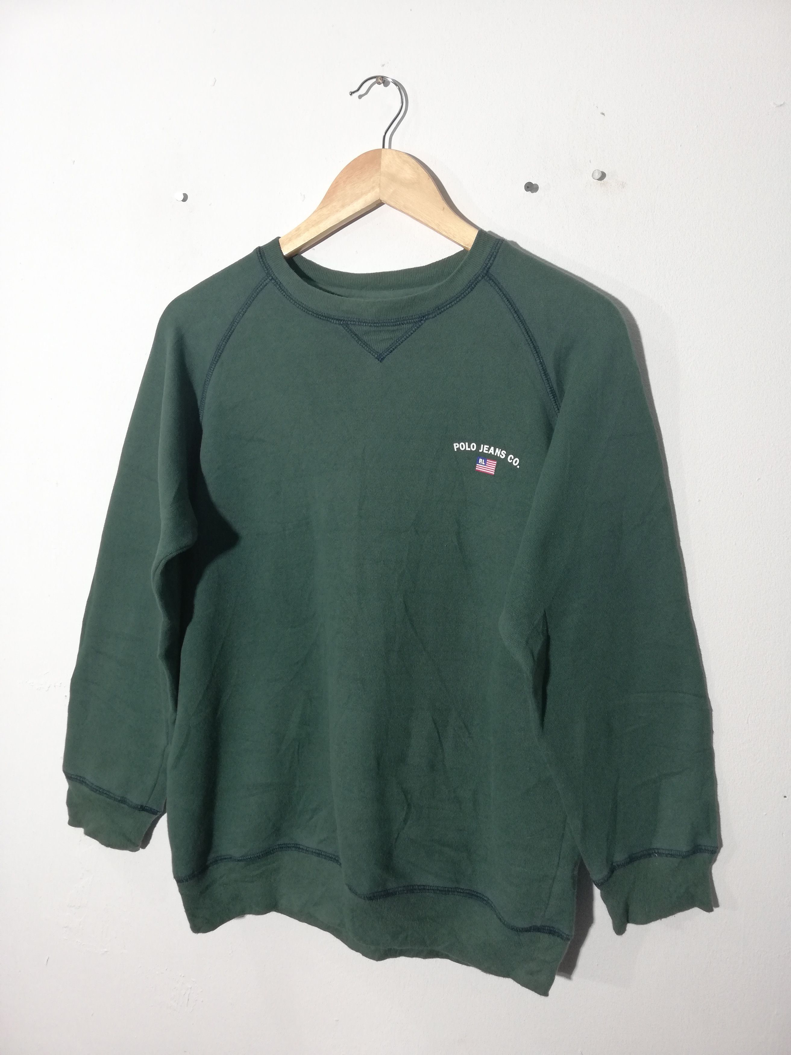 Ralph Lauren Polo Jeans Small Logo Sweetshirt Size US M / EU 48-50 / 2 - 3 Thumbnail