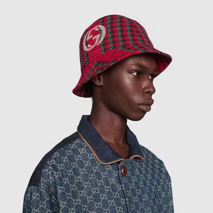 Gucci fedora hot sale bucket hat