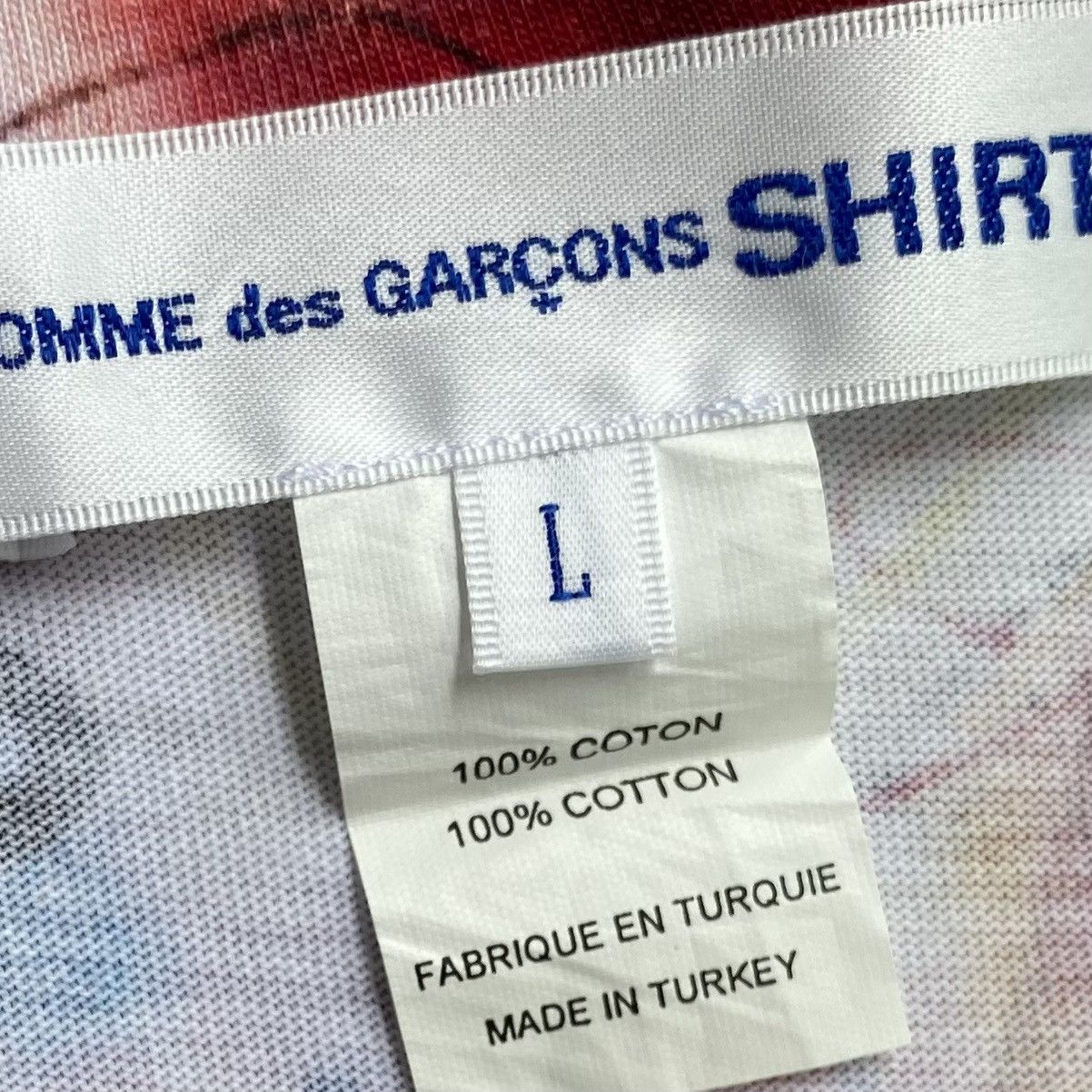 Comme des Garcons Fall19 Futura Cut And Sew T Shirt Size US L / EU 52-54 / 3 - 3 Thumbnail