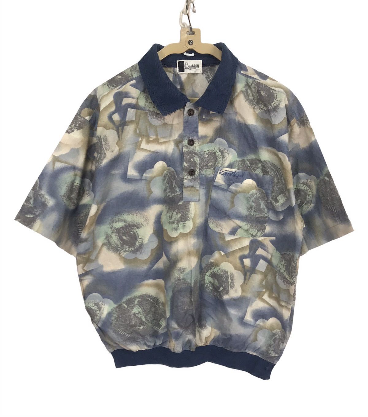 Vintage polos shirt by bush hill