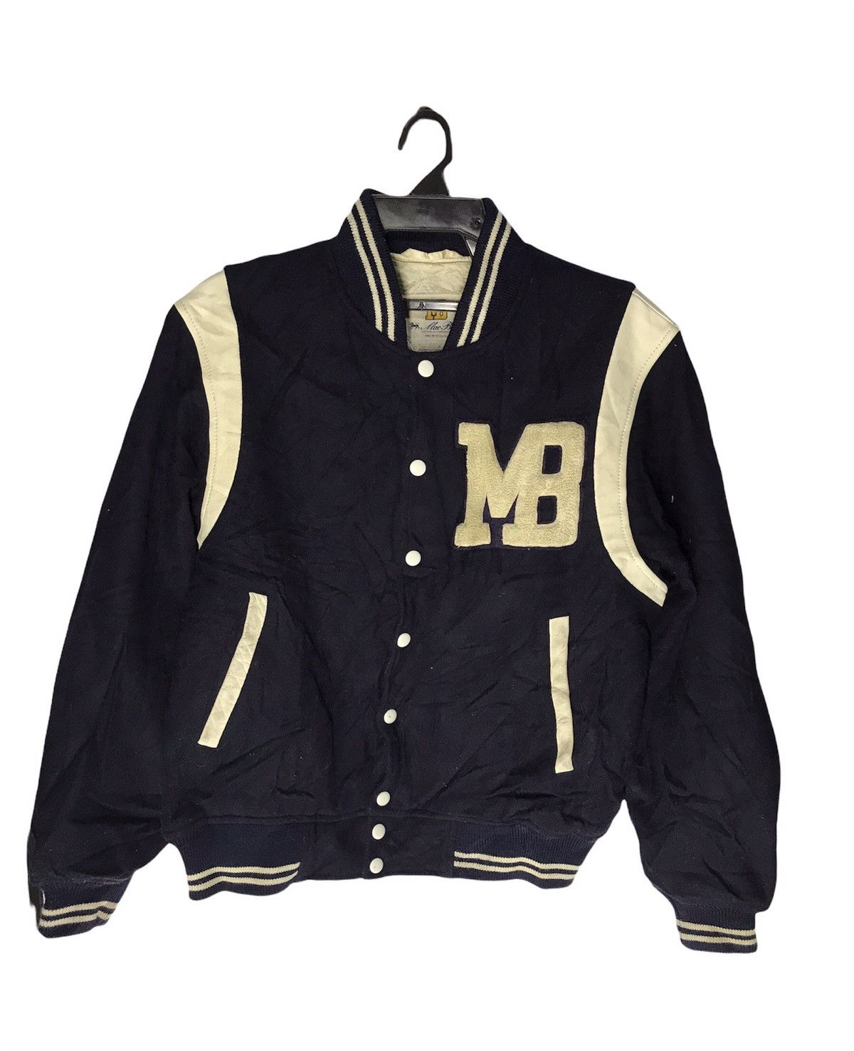 image of Macbeth x Varsity Jacket Vintage Varsity Jacket Mac Beth, Men's (Size Large)