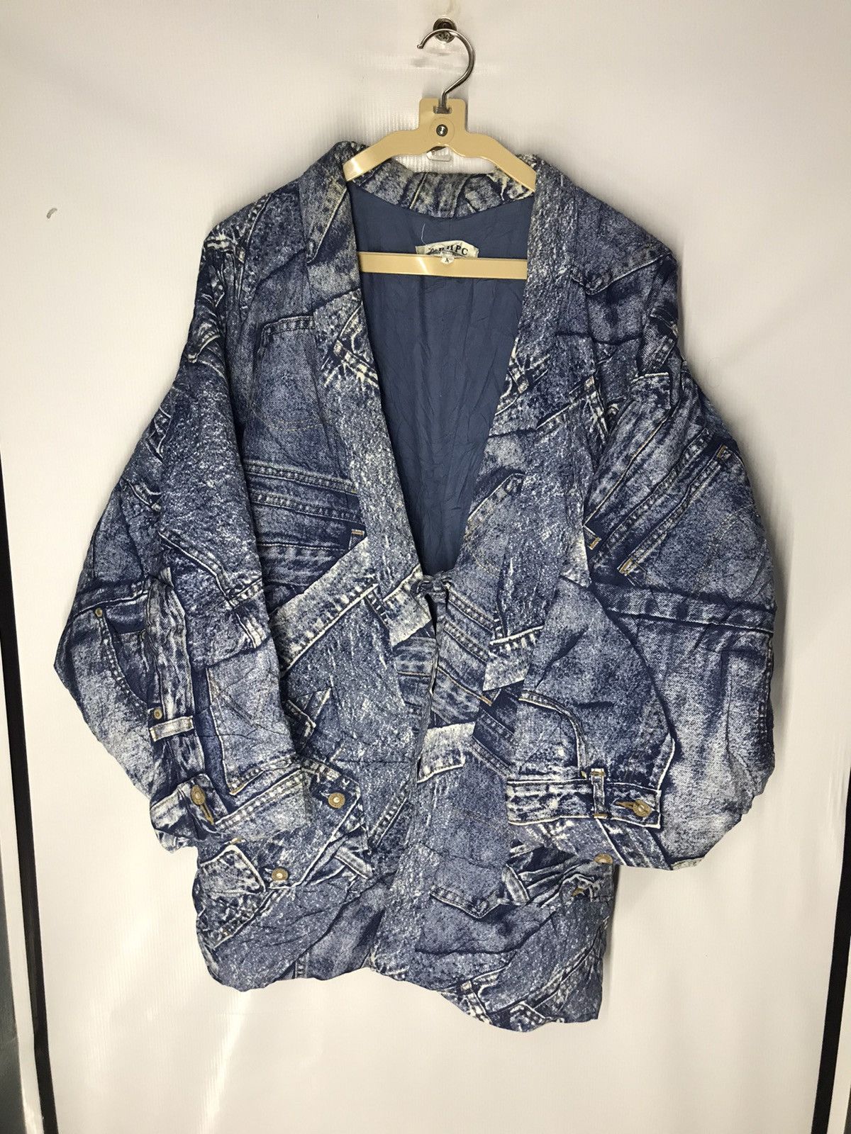 Beverly Hills Polo Club BHPC kimono jeans printed fullprint Size US M / EU 48-50 / 2 - 7 Thumbnail