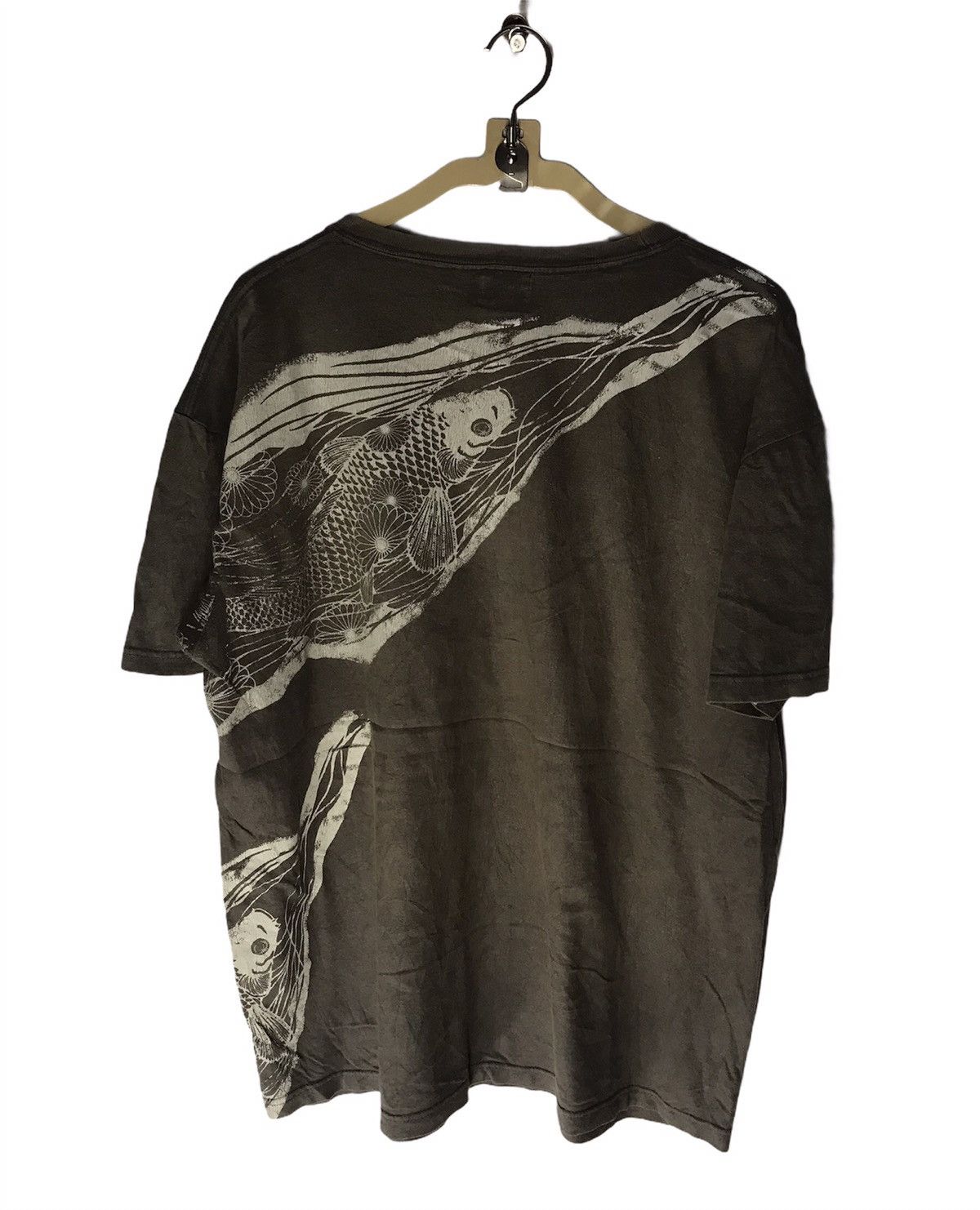 Japanese Brand Koi fish tee overprint Size US L / EU 52-54 / 3 - 2 Thumbnail