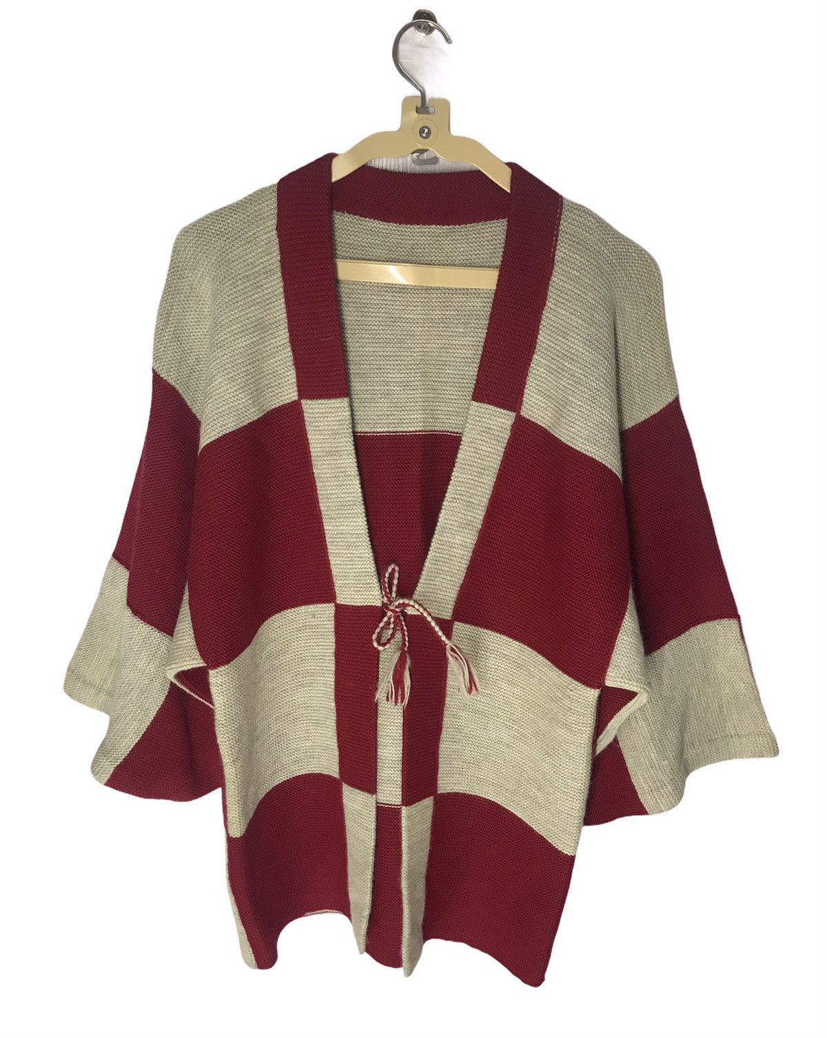 Japanese Brand kimono/sleepwear knit patchwork Japanese brand Size US M / EU 48-50 / 2 - 1 Thumbnail