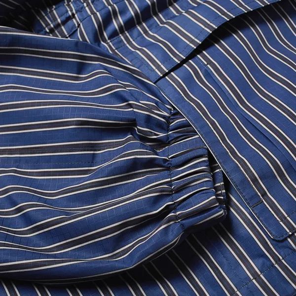 Balenciaga Balenciaga Striped Padded Shirt Parka Jacket Size US M / EU 48-50 / 2 - 9 Thumbnail