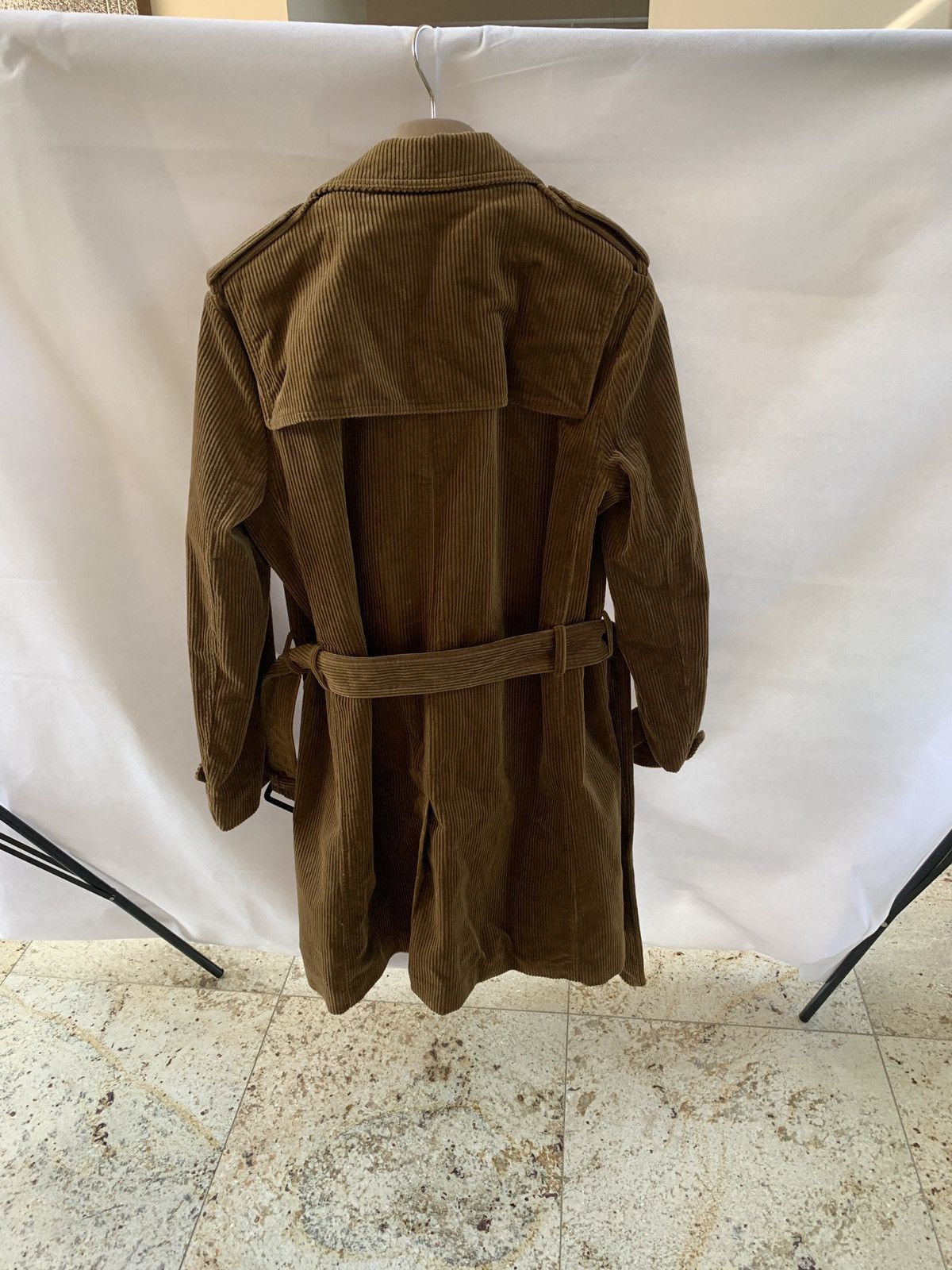 Saint Laurent Paris Corduroy Trench Belted Jacket Size US S / EU 44-46 / 1 - 21 Thumbnail