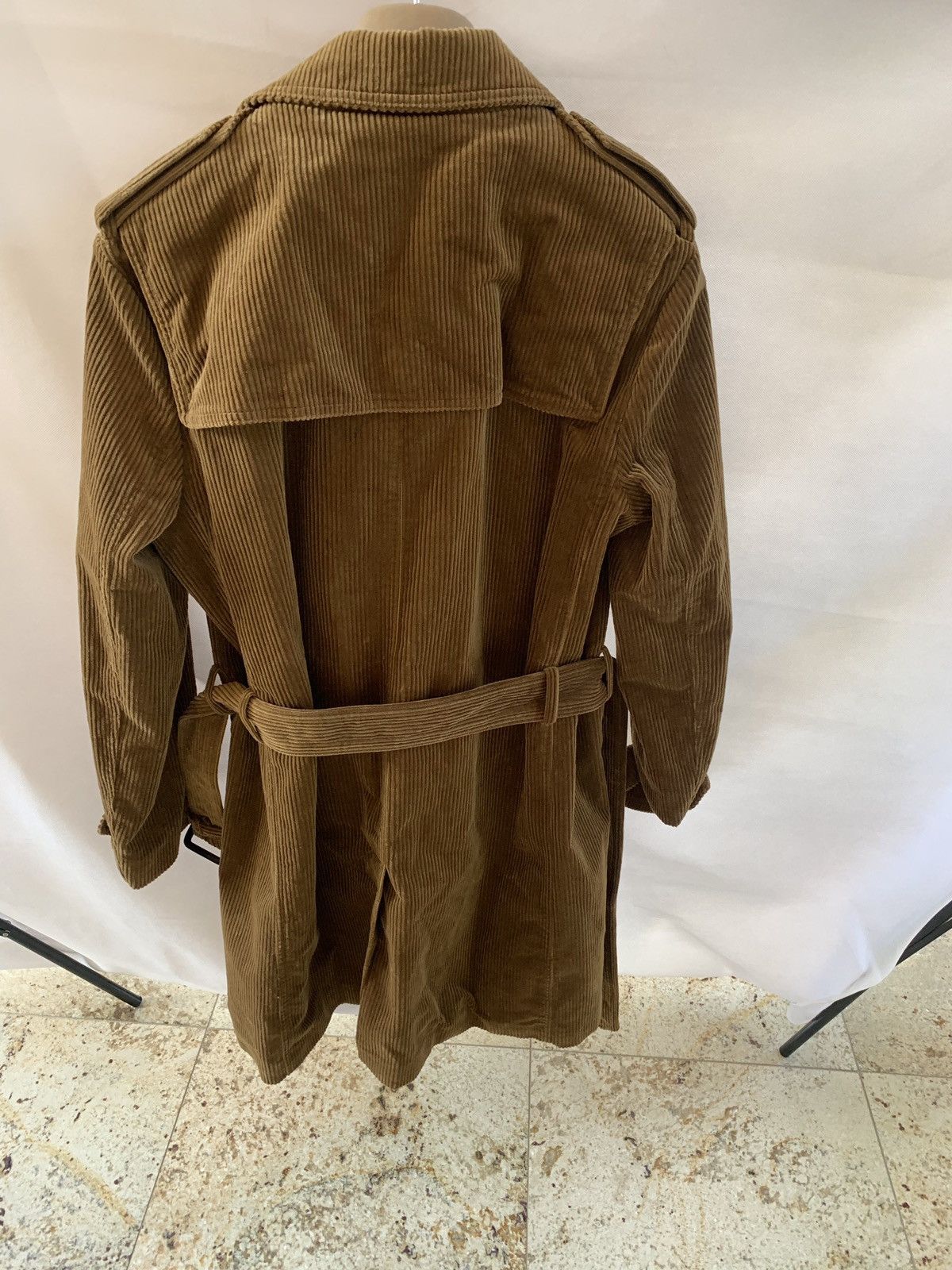Saint Laurent Paris Corduroy Trench Belted Jacket Size US S / EU 44-46 / 1 - 22 Thumbnail