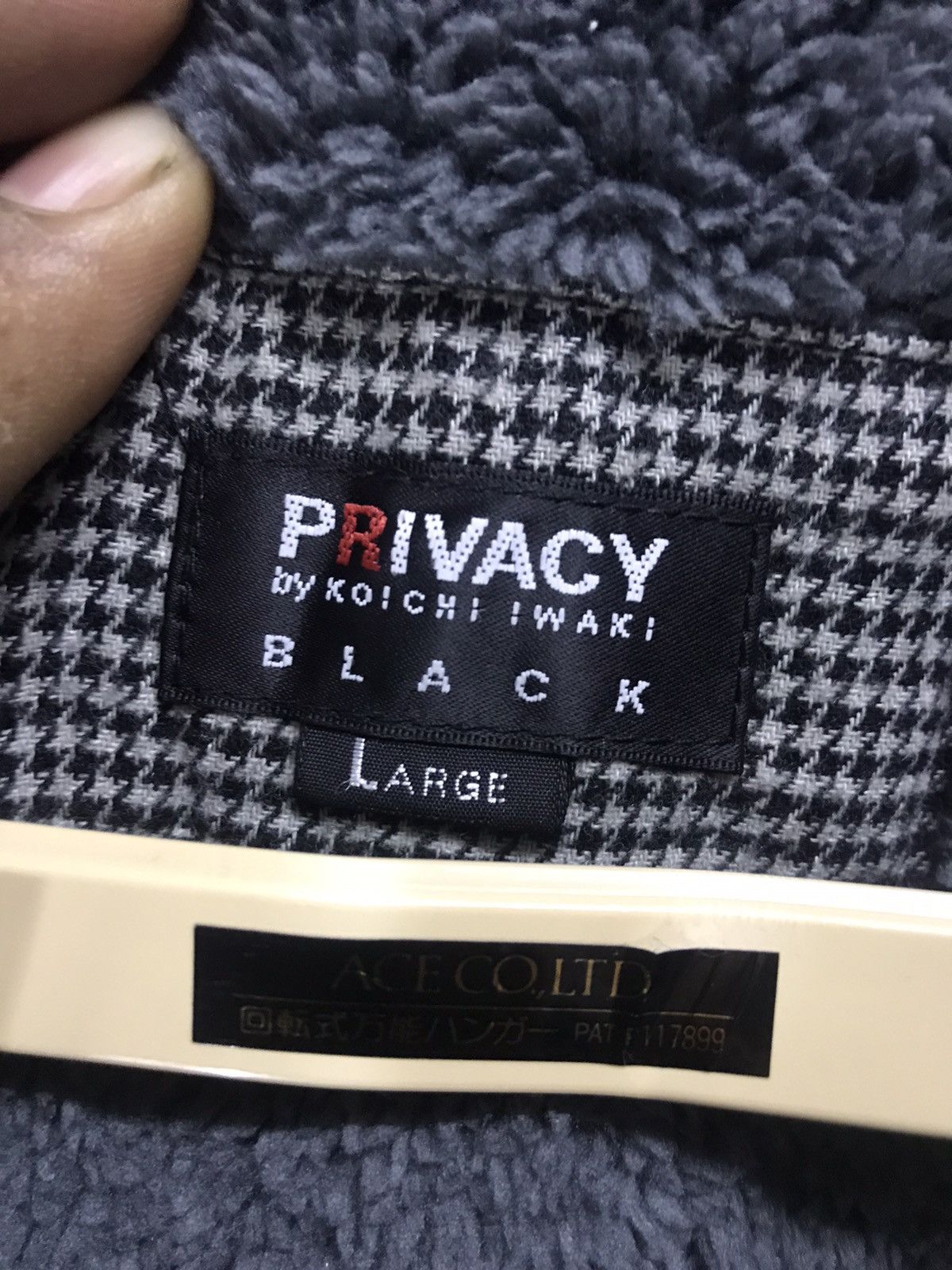 Japanese Brand Privacy by koichi iwaki black button up Size US L / EU 52-54 / 3 - 4 Thumbnail