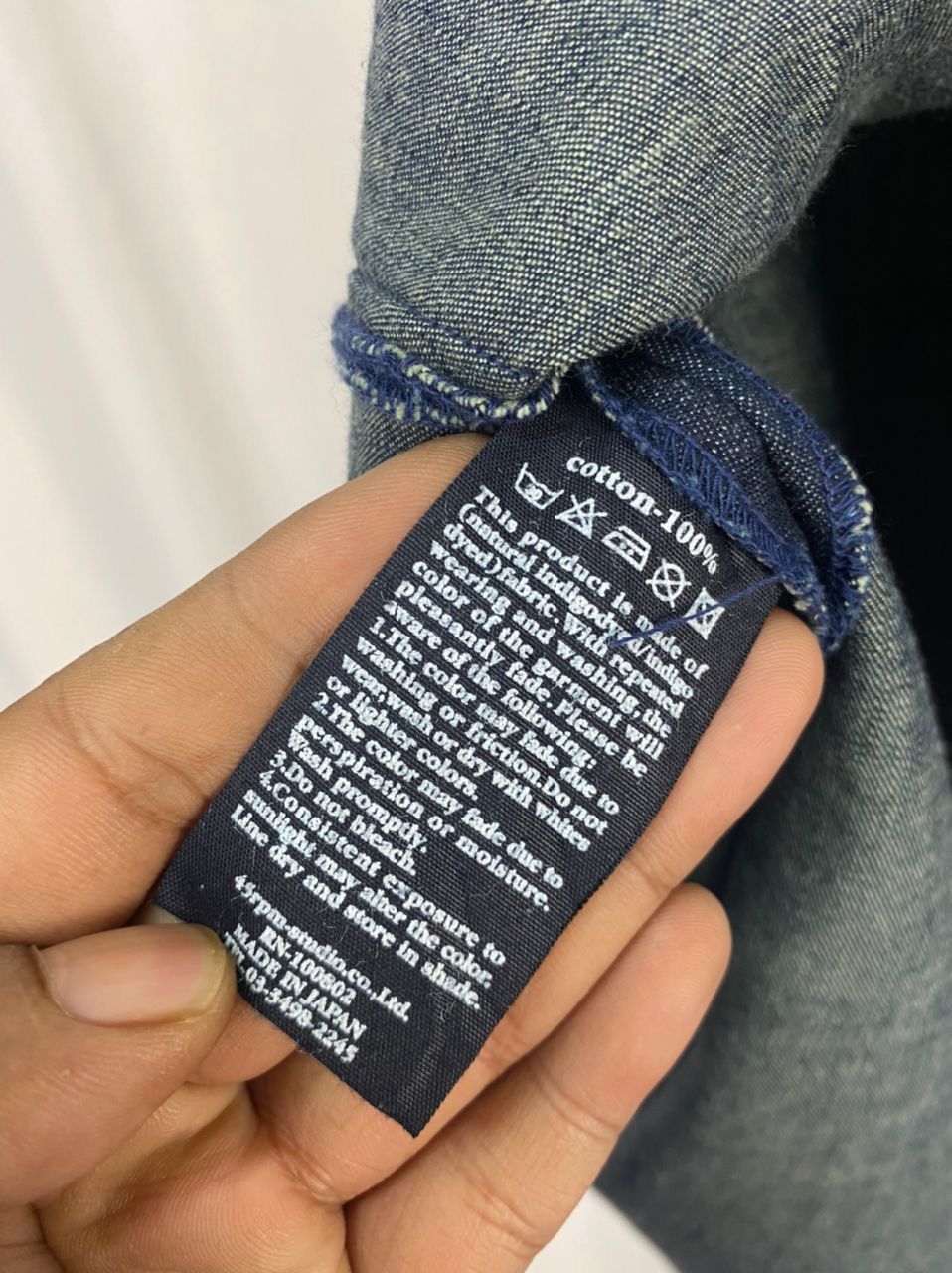 45rpm × Japanese Brand 🔥BEST PRICE 🔥R by 45rpm soft denim skirt Size 30" / US 8 / IT 44 - 4 Thumbnail