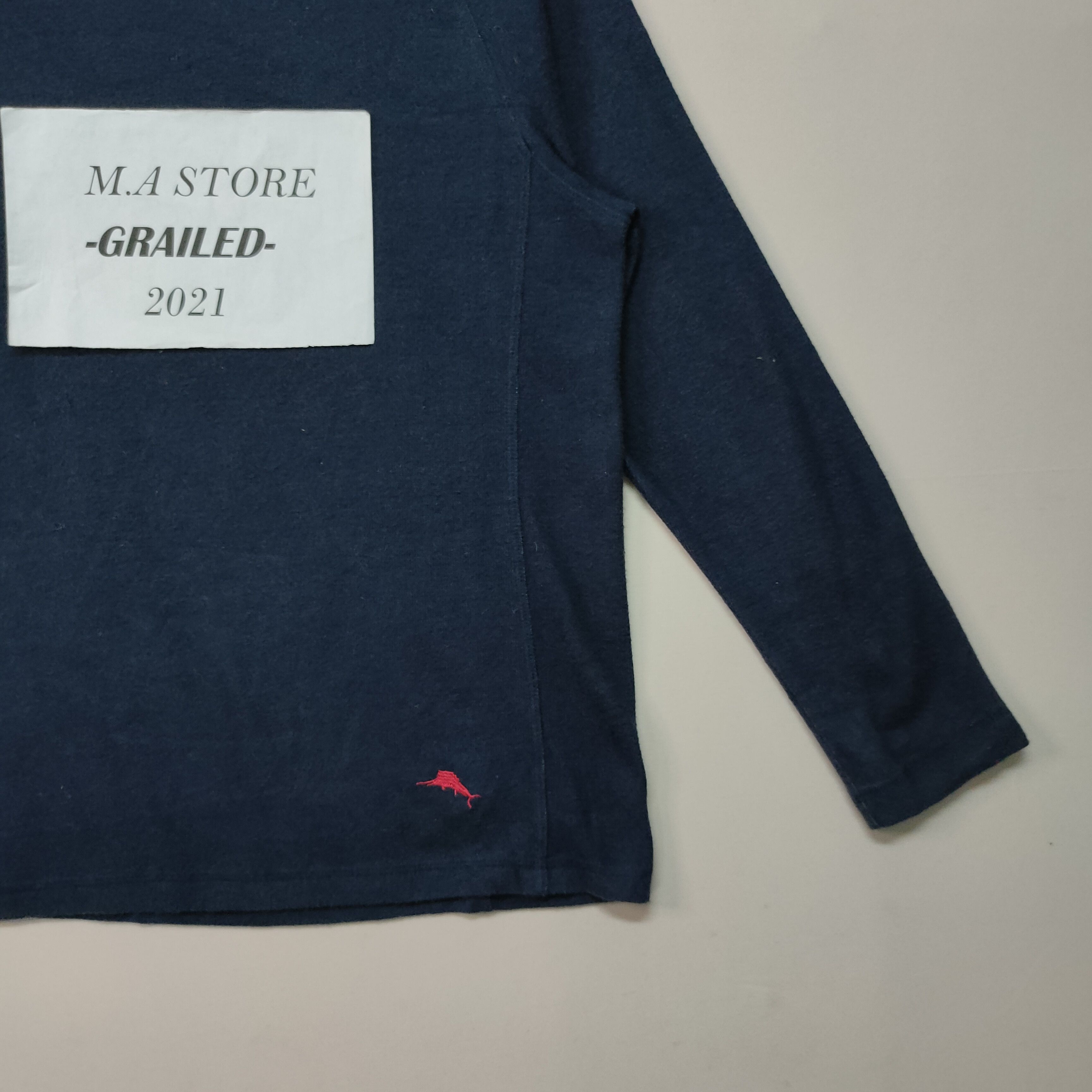 Tommy Bahama Vintage Tommy Bahama Embroidery Small Logo Long Shirt Size US M / EU 48-50 / 2 - 3 Thumbnail