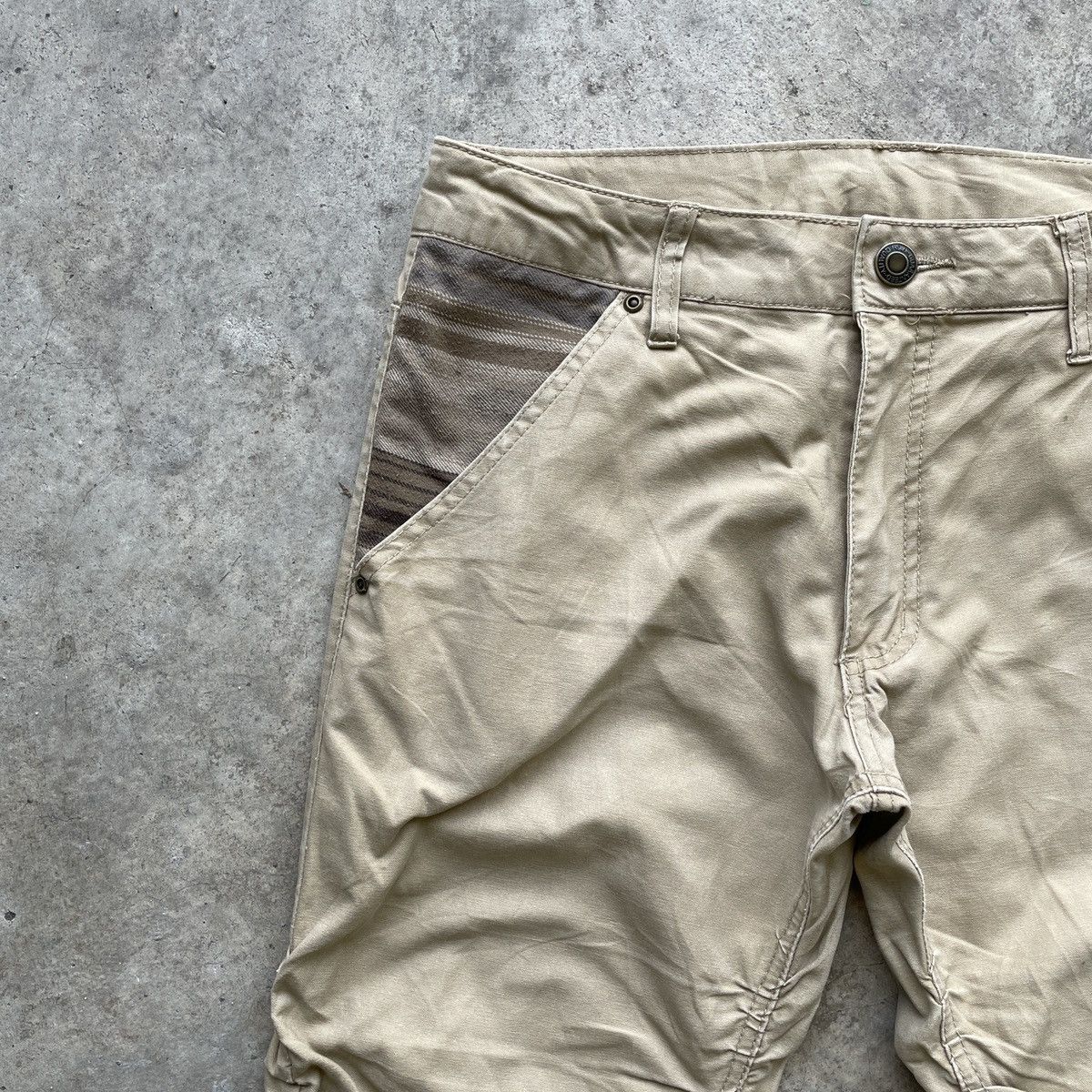 Japanese Brand Japanese Vintage Nice Design Trousers Casual Pants Size US 31 - 3 Thumbnail