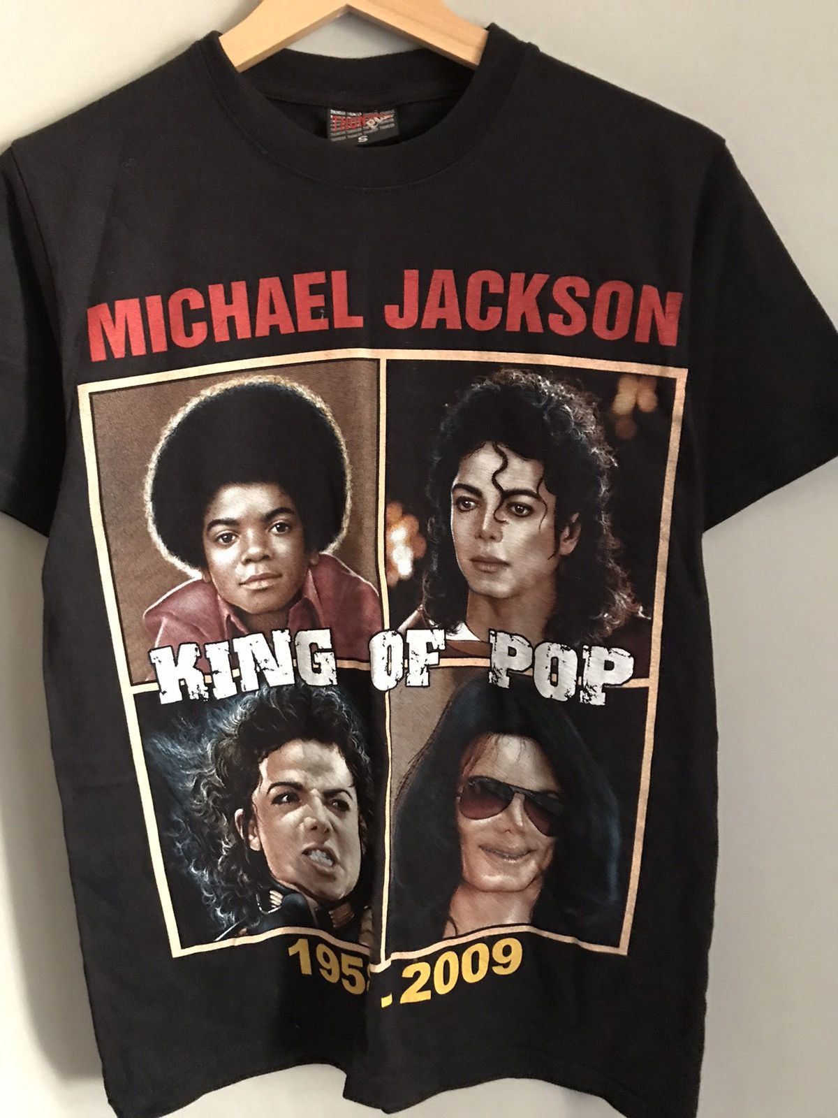Michael Jackson × Vintage MICHAEL JACKSON King of Pop Vintage T-shirt Size US S / EU 44-46 / 1 - 3 Thumbnail