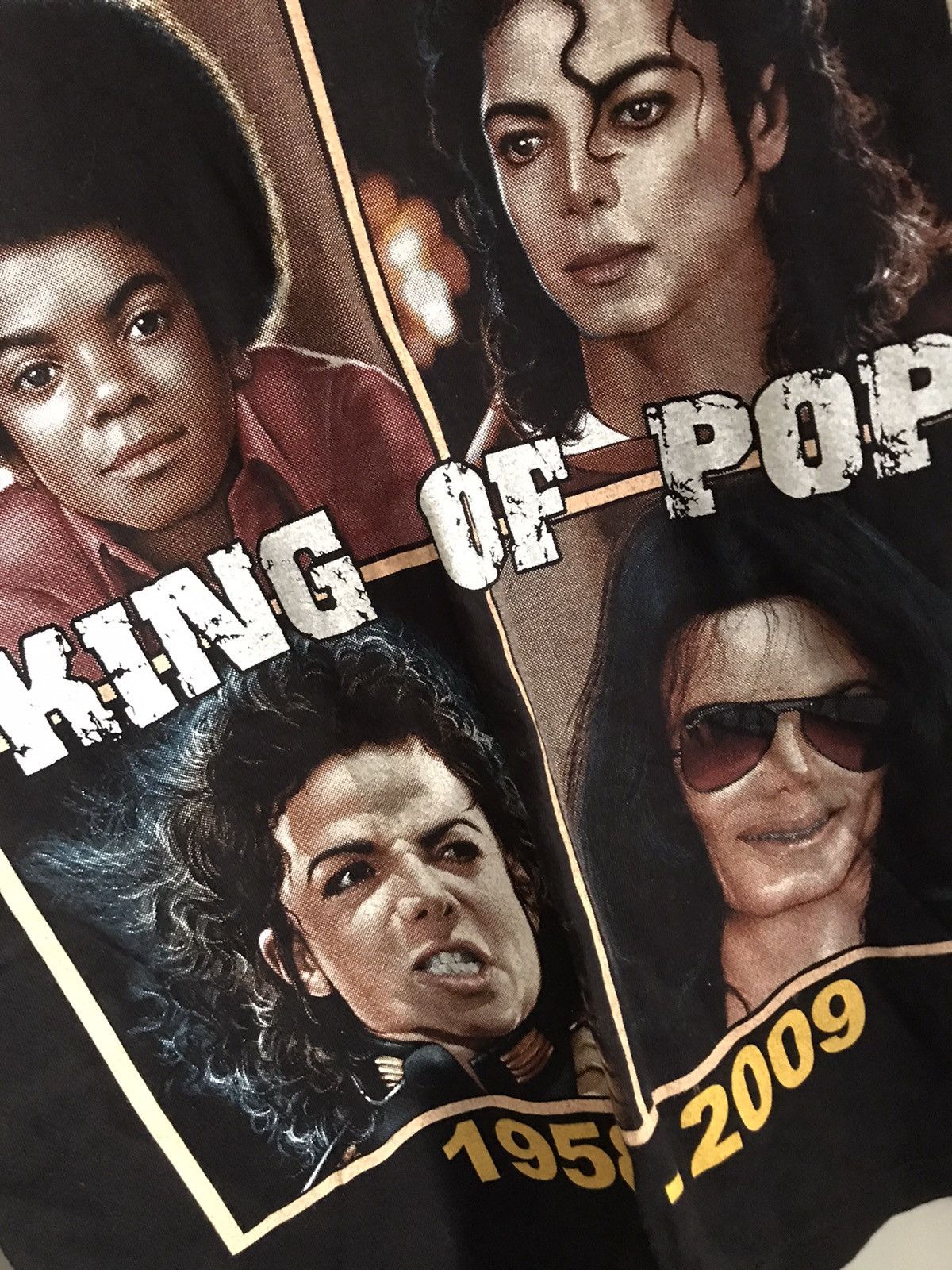 Michael Jackson × Vintage MICHAEL JACKSON King of Pop Vintage T-shirt Size US S / EU 44-46 / 1 - 4 Thumbnail