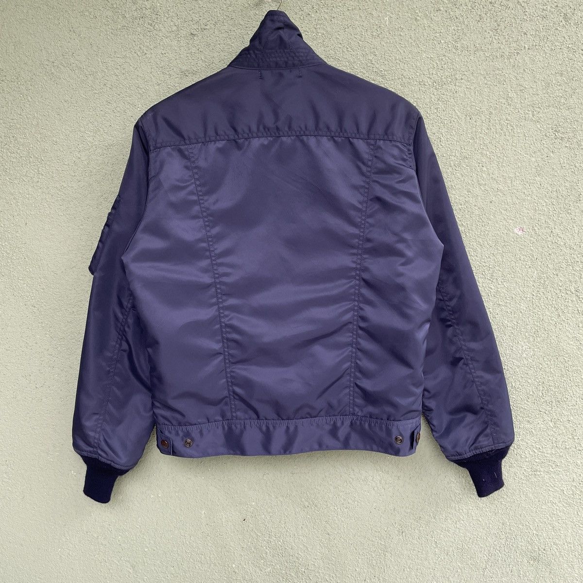 Japanese Brand Vintage‼️ LEE By Sammler Button Ups Bomber Style Jacket Size US M / EU 48-50 / 2 - 14 Thumbnail