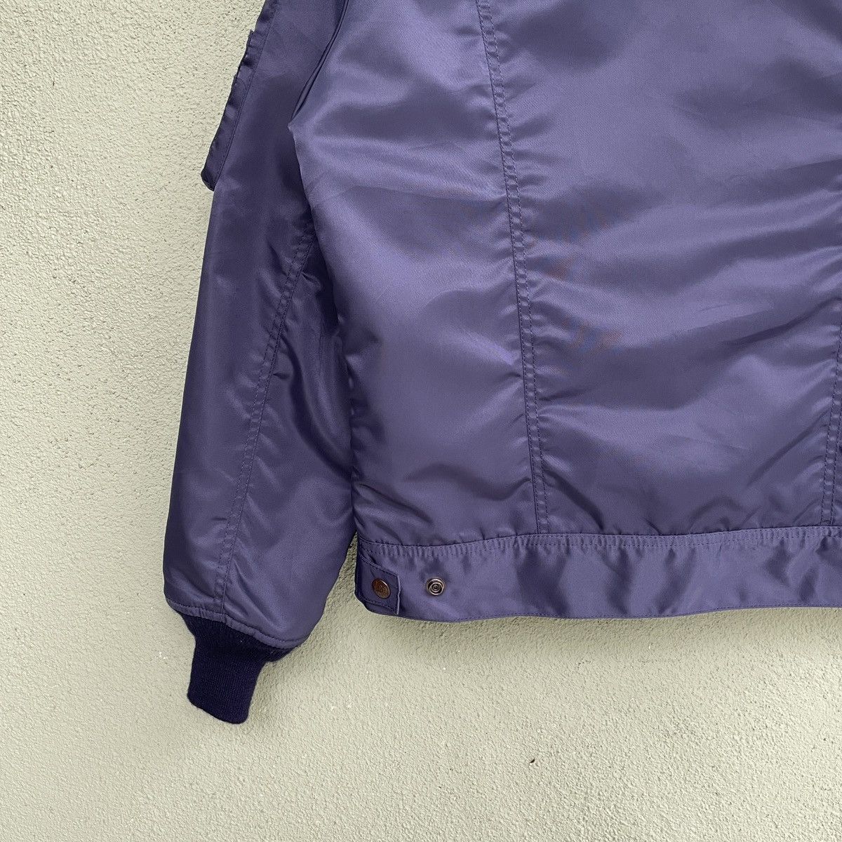 Japanese Brand Vintage‼️ LEE By Sammler Button Ups Bomber Style Jacket Size US M / EU 48-50 / 2 - 12 Thumbnail