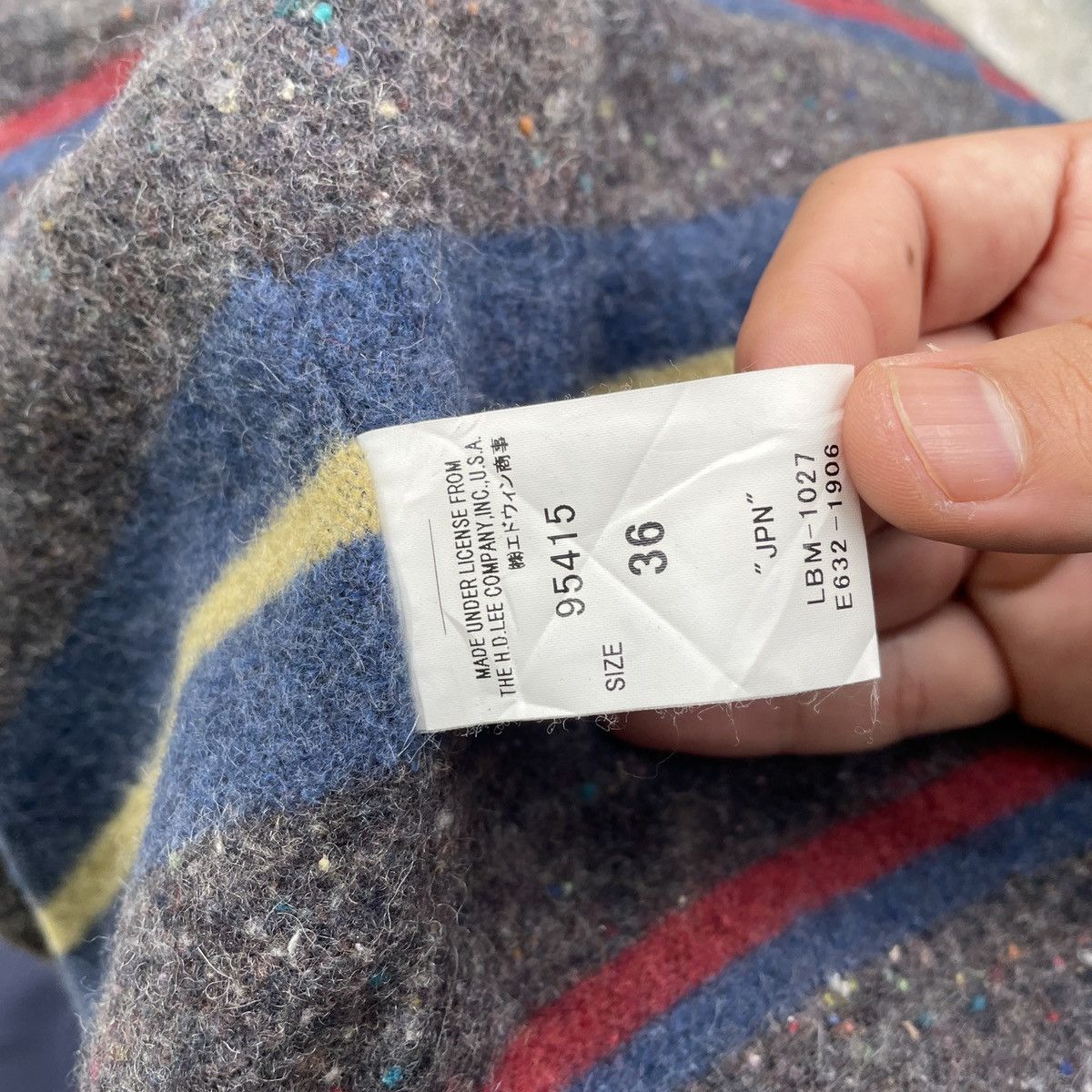 Japanese Brand Vintage‼️ LEE By Sammler Button Ups Bomber Style Jacket Size US M / EU 48-50 / 2 - 9 Thumbnail