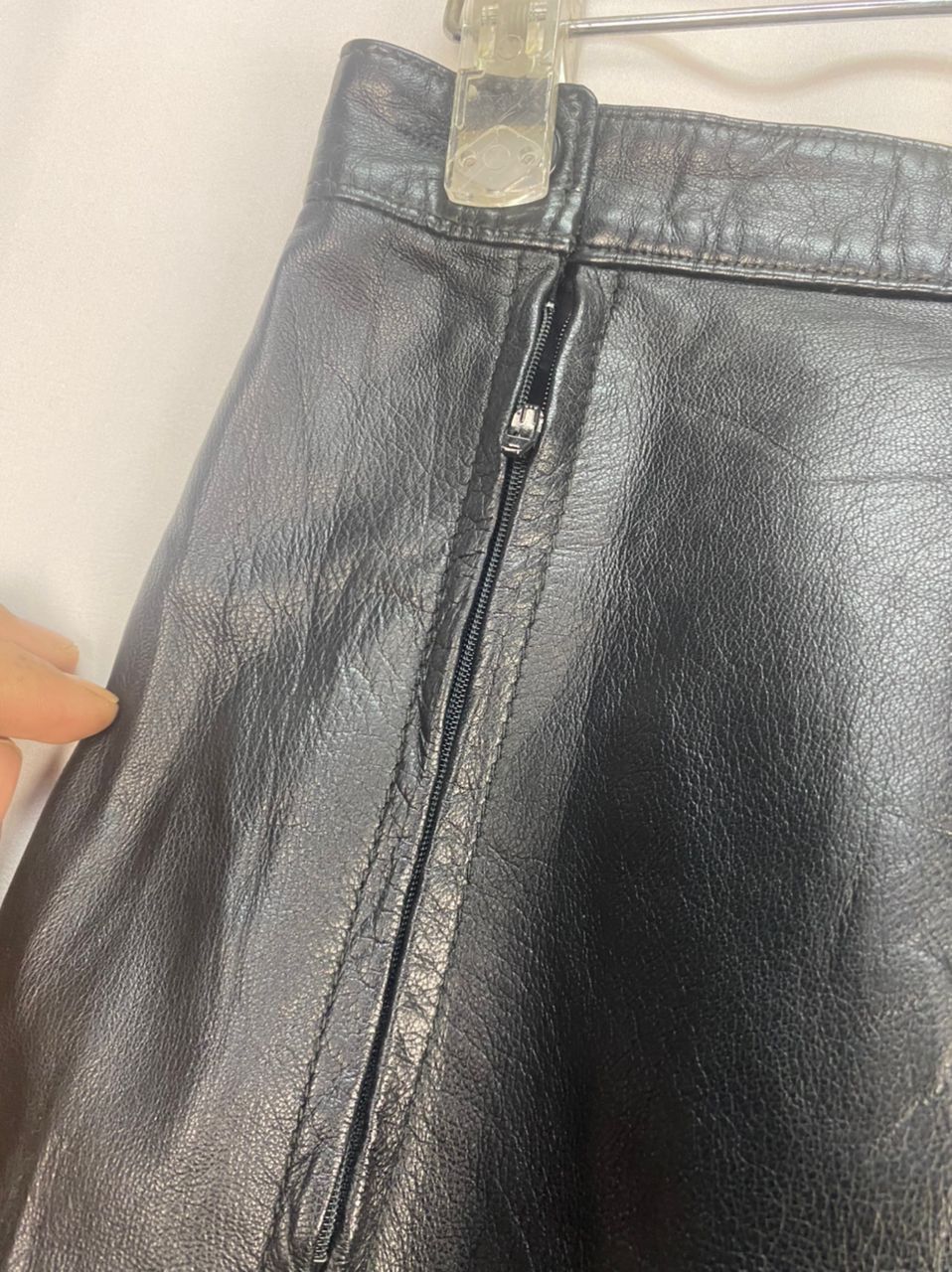 Leather × Vintage Vintage leather skirt by marquis Size 27" / US 4 / IT 40 - 6 Thumbnail