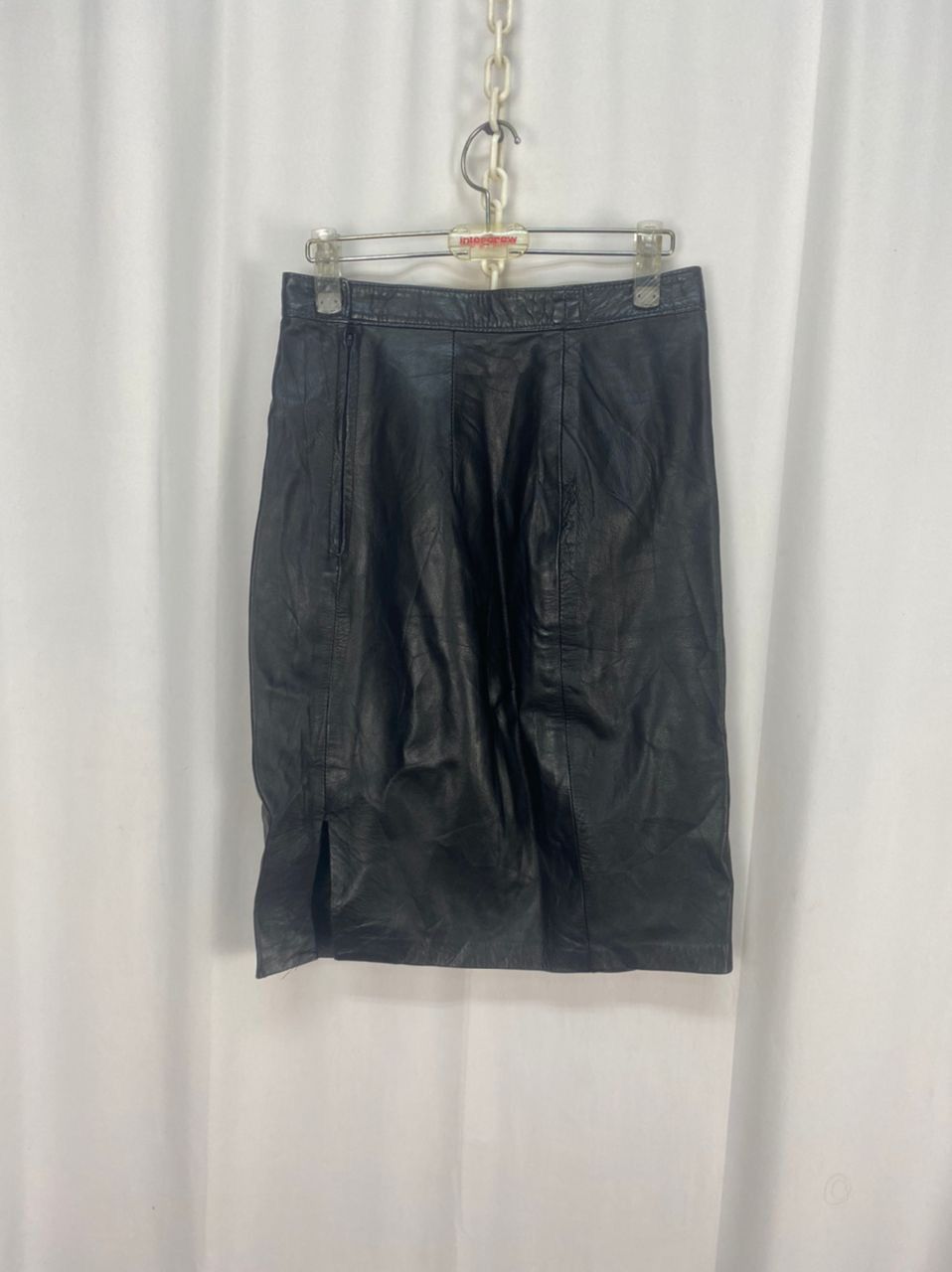 Leather × Vintage Vintage leather skirt by marquis Size 27" / US 4 / IT 40 - 9 Thumbnail