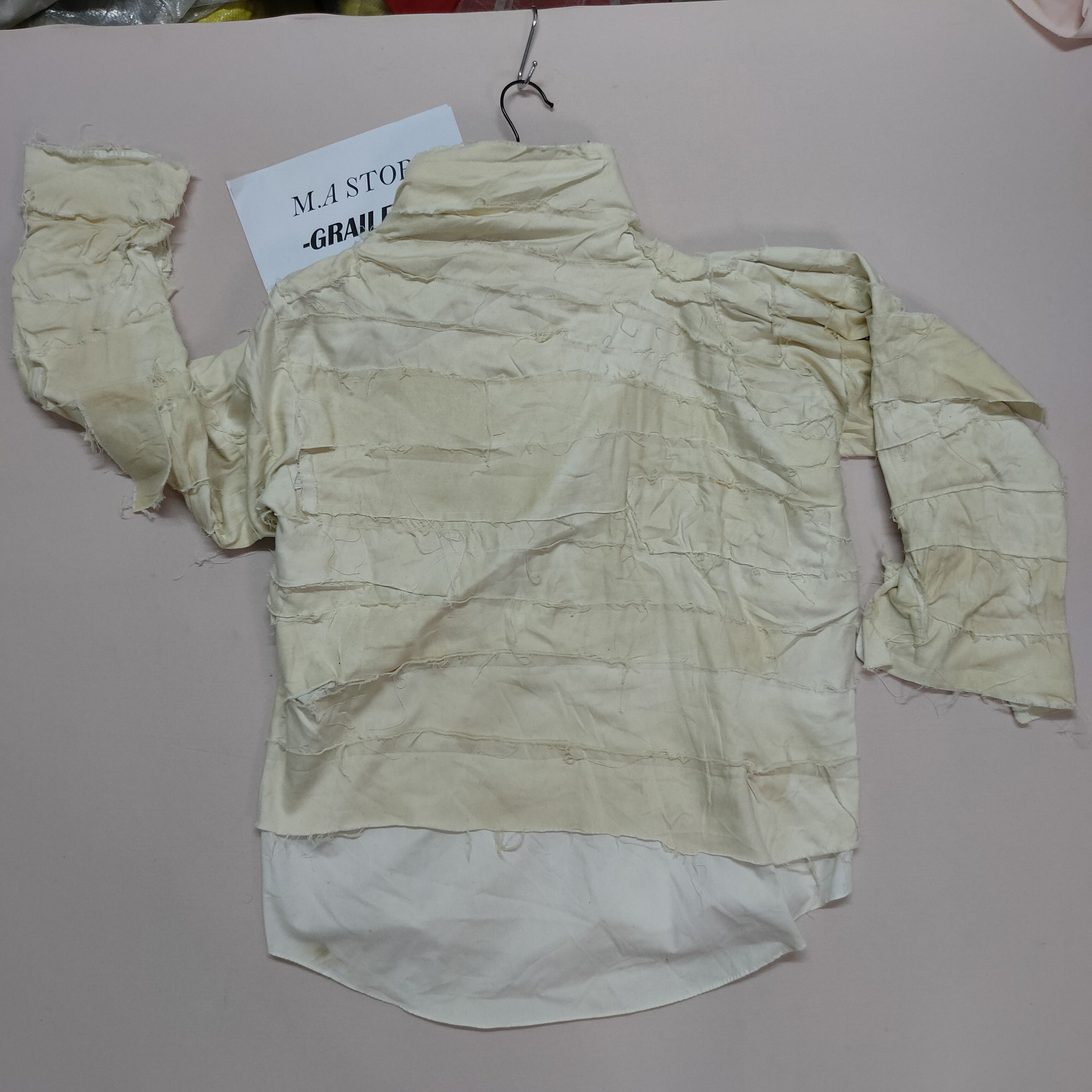 Japanese Brand × Vintage THRASHED🔥VINTAGE UNBRANDED JAPANESE PATCHWORK DESIGN Size US M / EU 48-50 / 2 - 4 Thumbnail