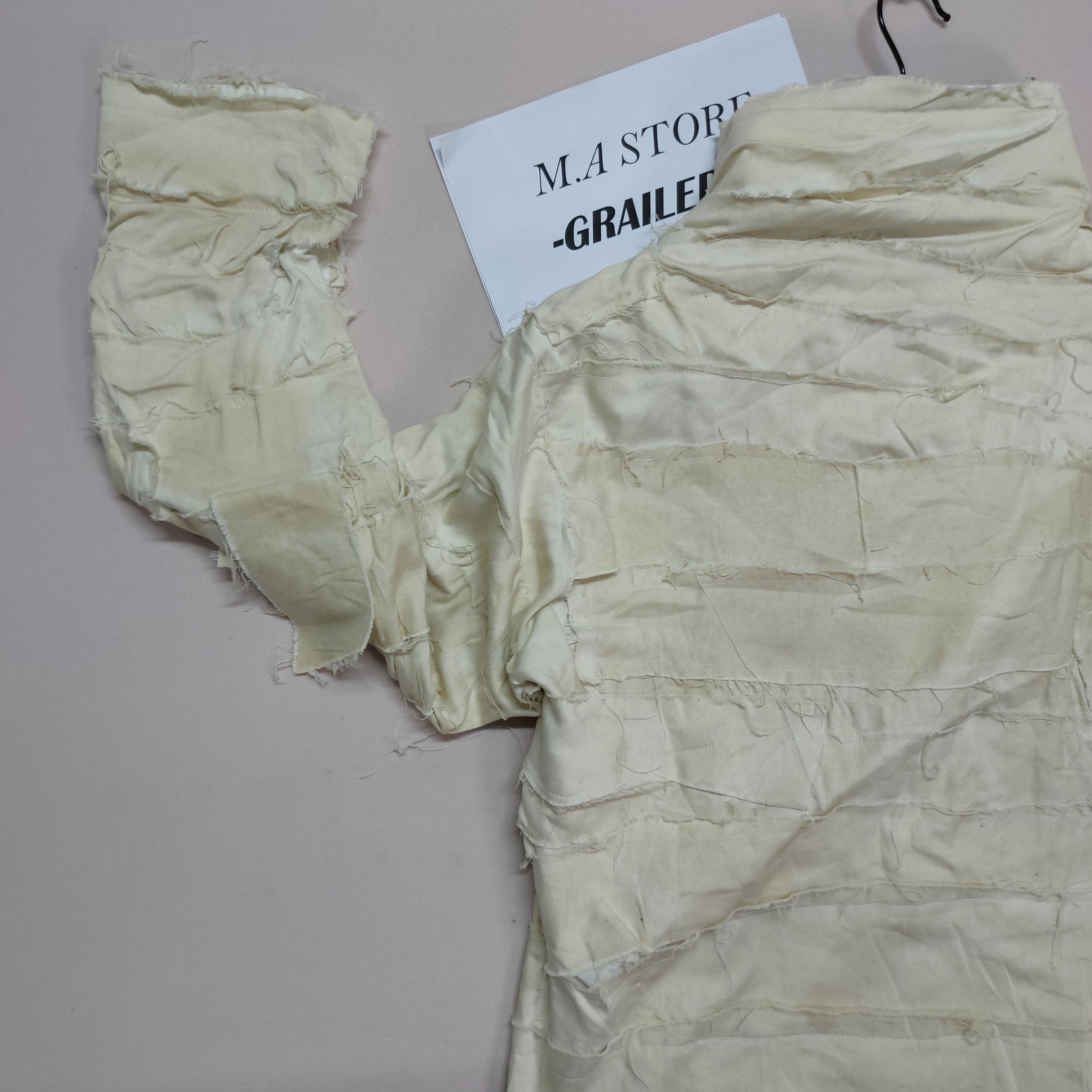 Japanese Brand × Vintage THRASHED🔥VINTAGE UNBRANDED JAPANESE PATCHWORK DESIGN Size US M / EU 48-50 / 2 - 5 Thumbnail