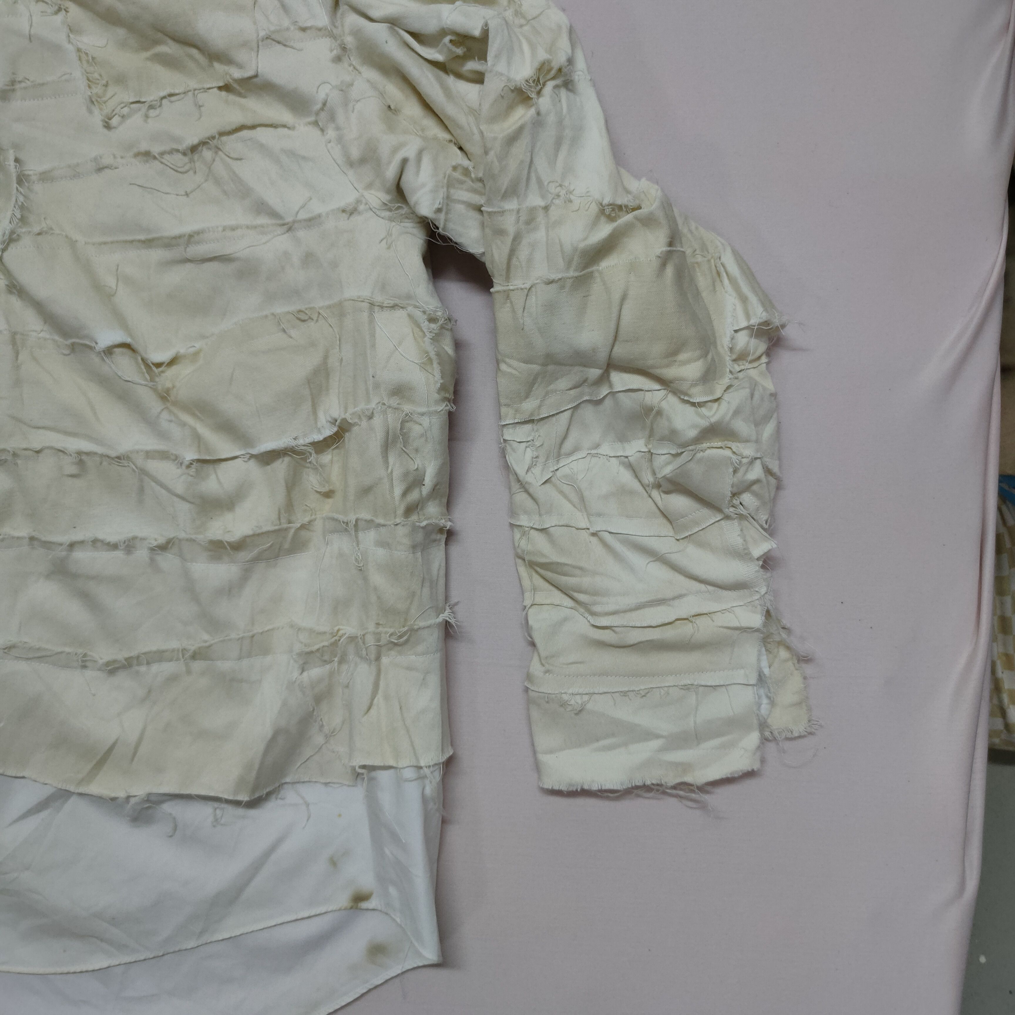 Japanese Brand × Vintage THRASHED🔥VINTAGE UNBRANDED JAPANESE PATCHWORK DESIGN Size US M / EU 48-50 / 2 - 3 Thumbnail