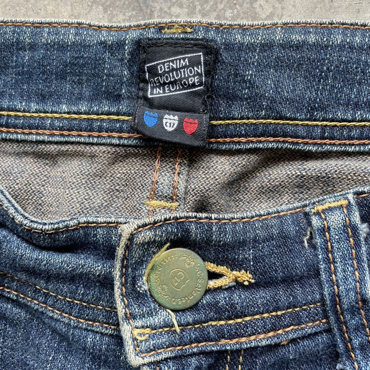 Japanese Brand × Jean Vintage C-Seventeen Jeans 29x32.5 C-Seventeen Denim Pants Size US 29 - 6 Thumbnail